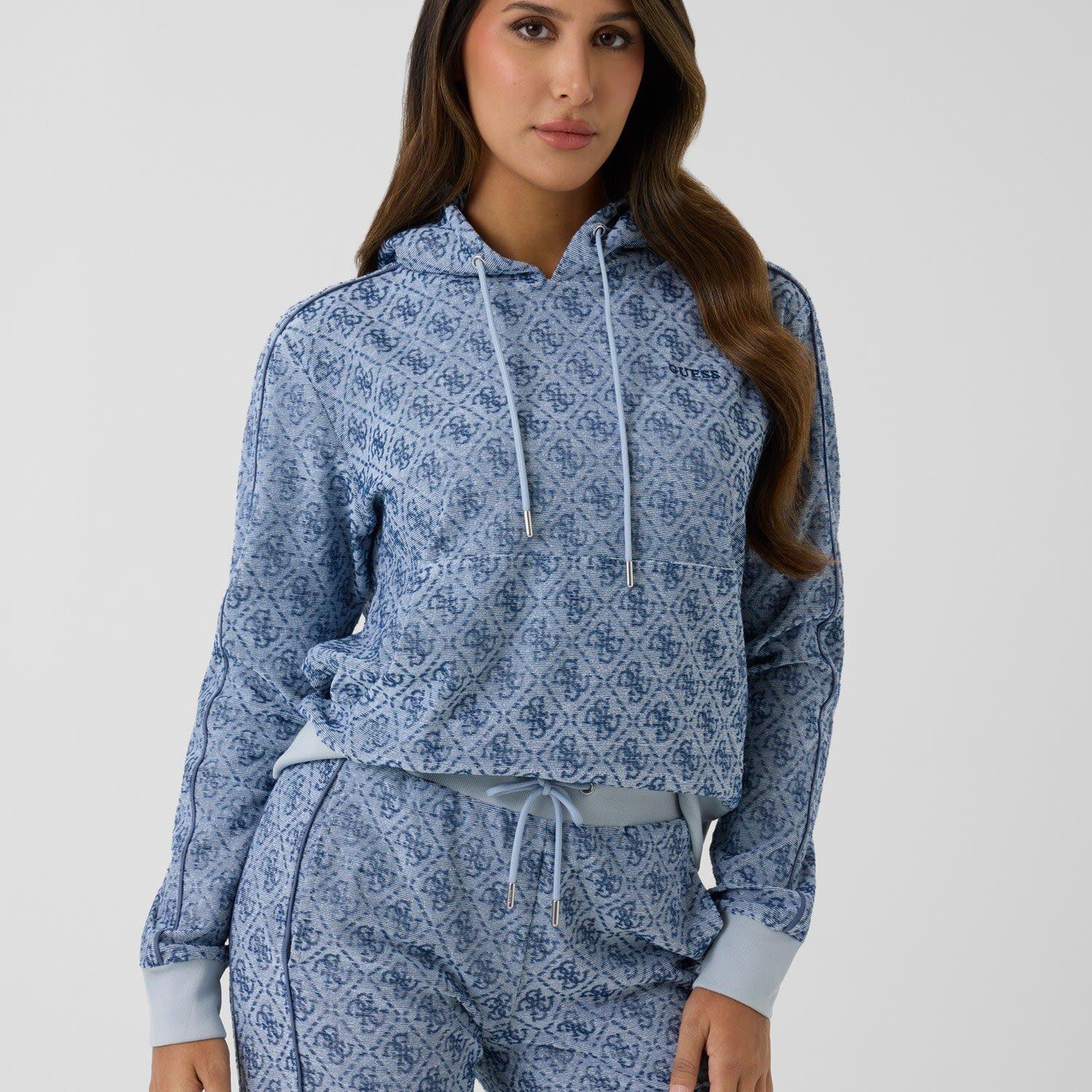 Allover Kadın Aktif Sweatshirt