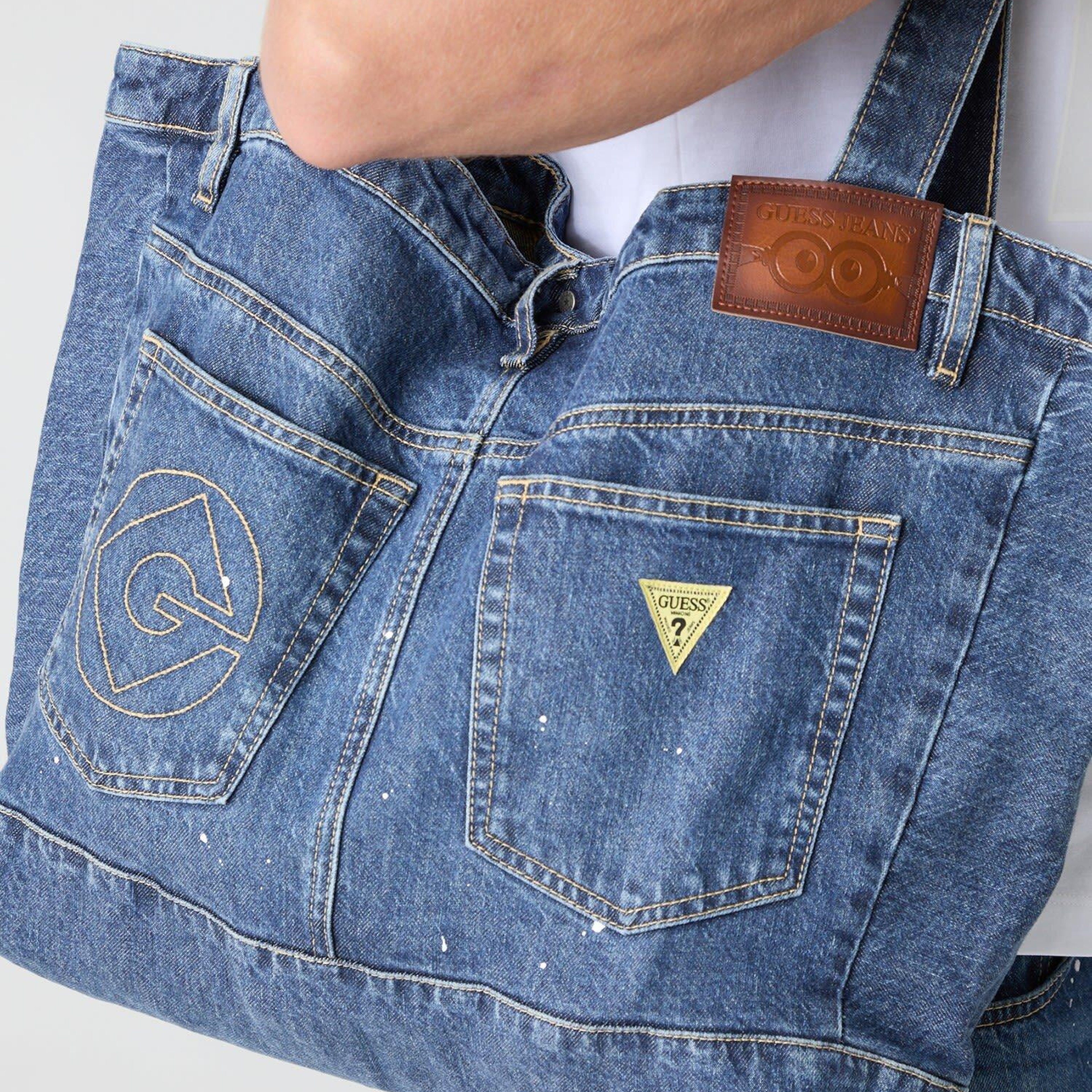 Guess Jeans Unisex Tote Çanta