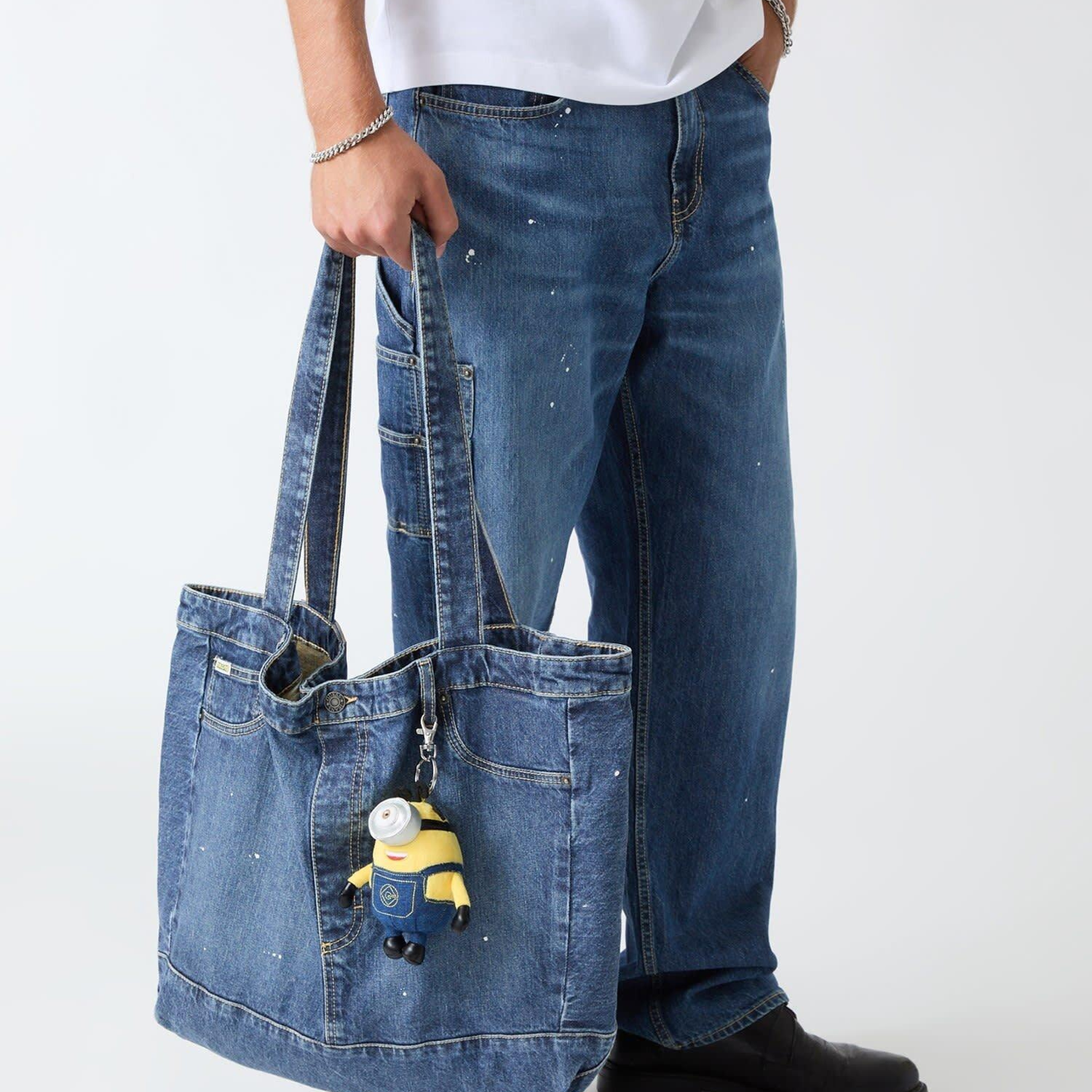 Guess Jeans Unisex Tote Çanta