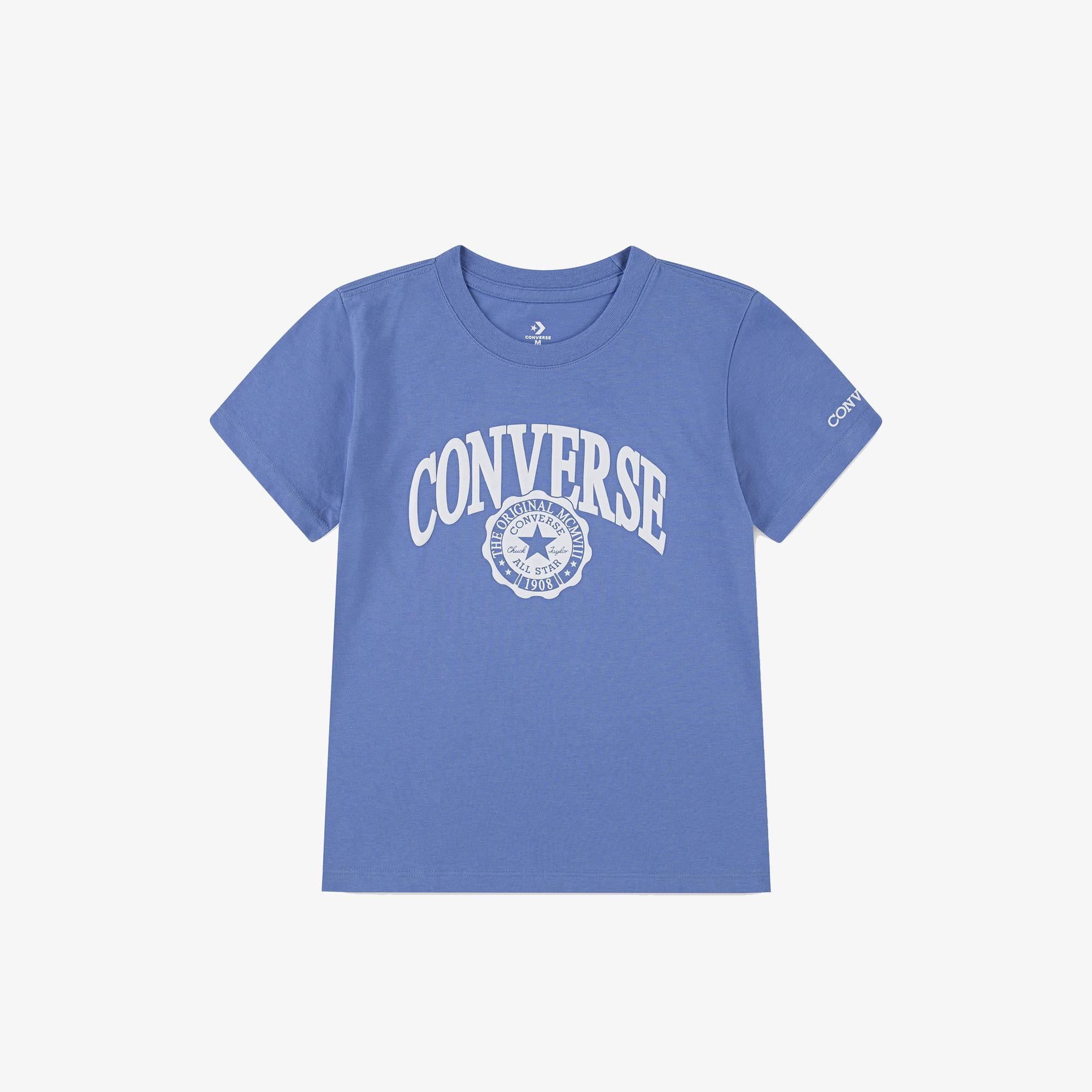 Converse Çocuk Mavi T-Shirt