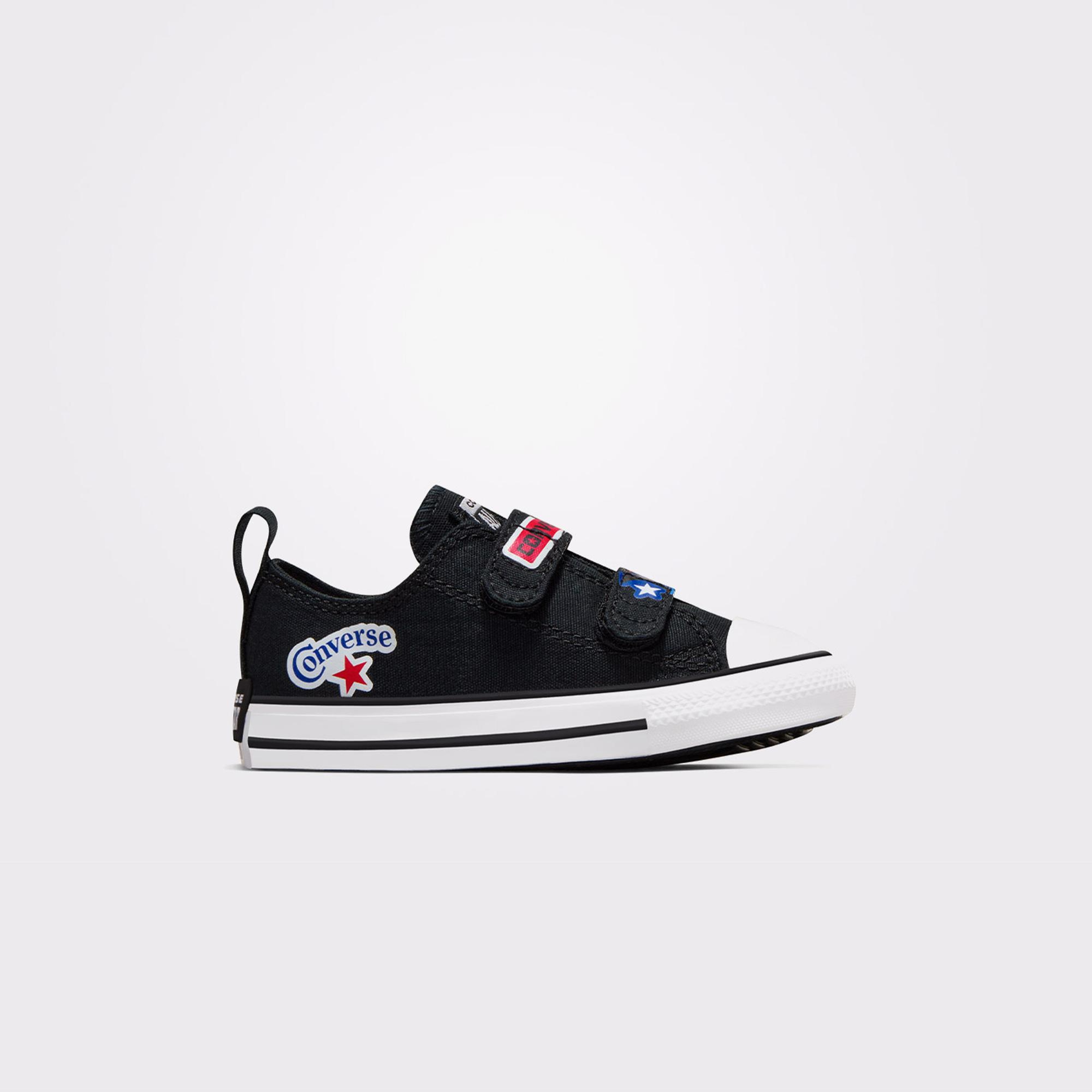 Converse Chuck Taylor All Star Easy On Sticker Stash Çocuk Siyah Sneaker