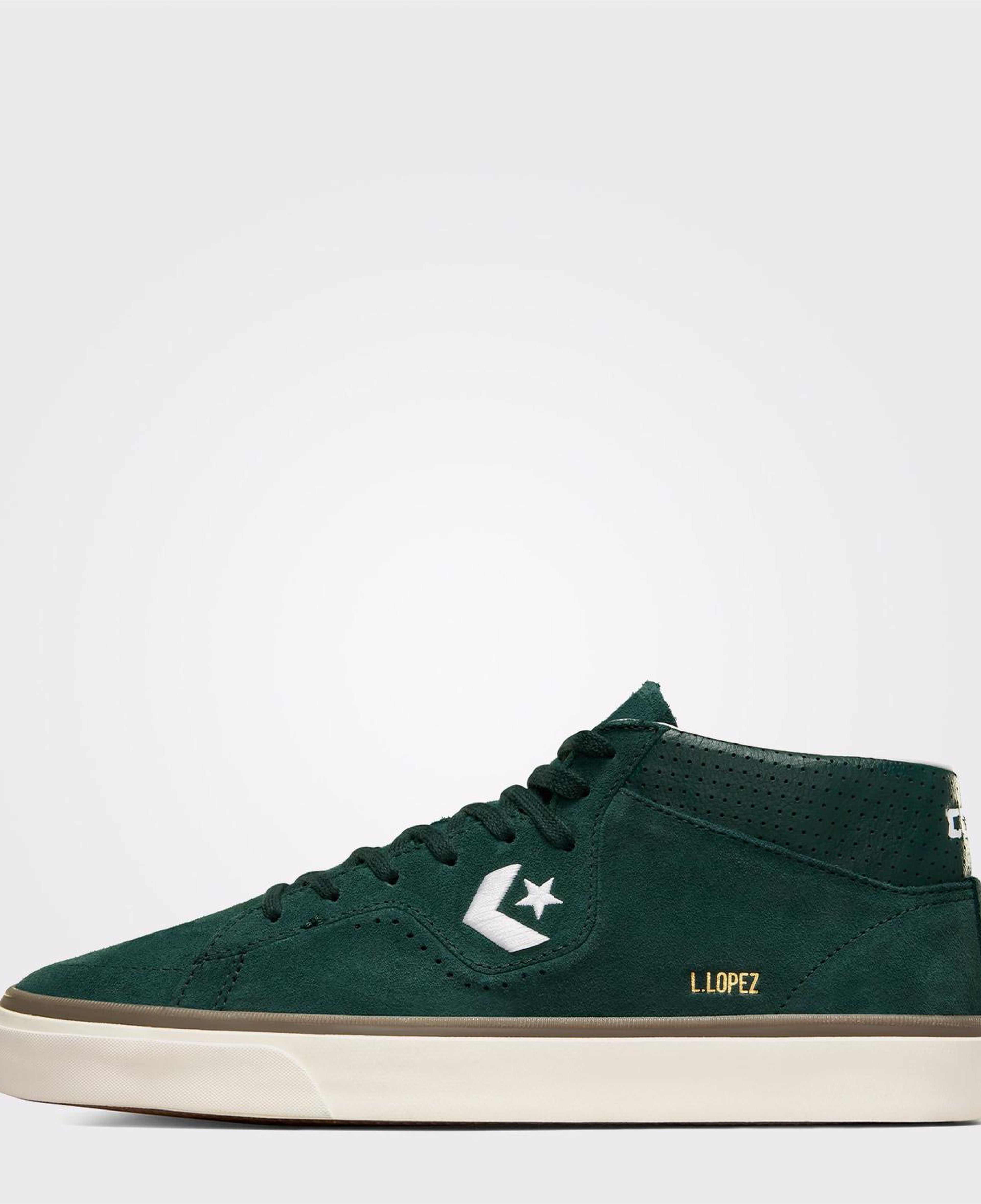Converse Cons Louie Lopez Pro Unisex Yeşil Deri Sneaker