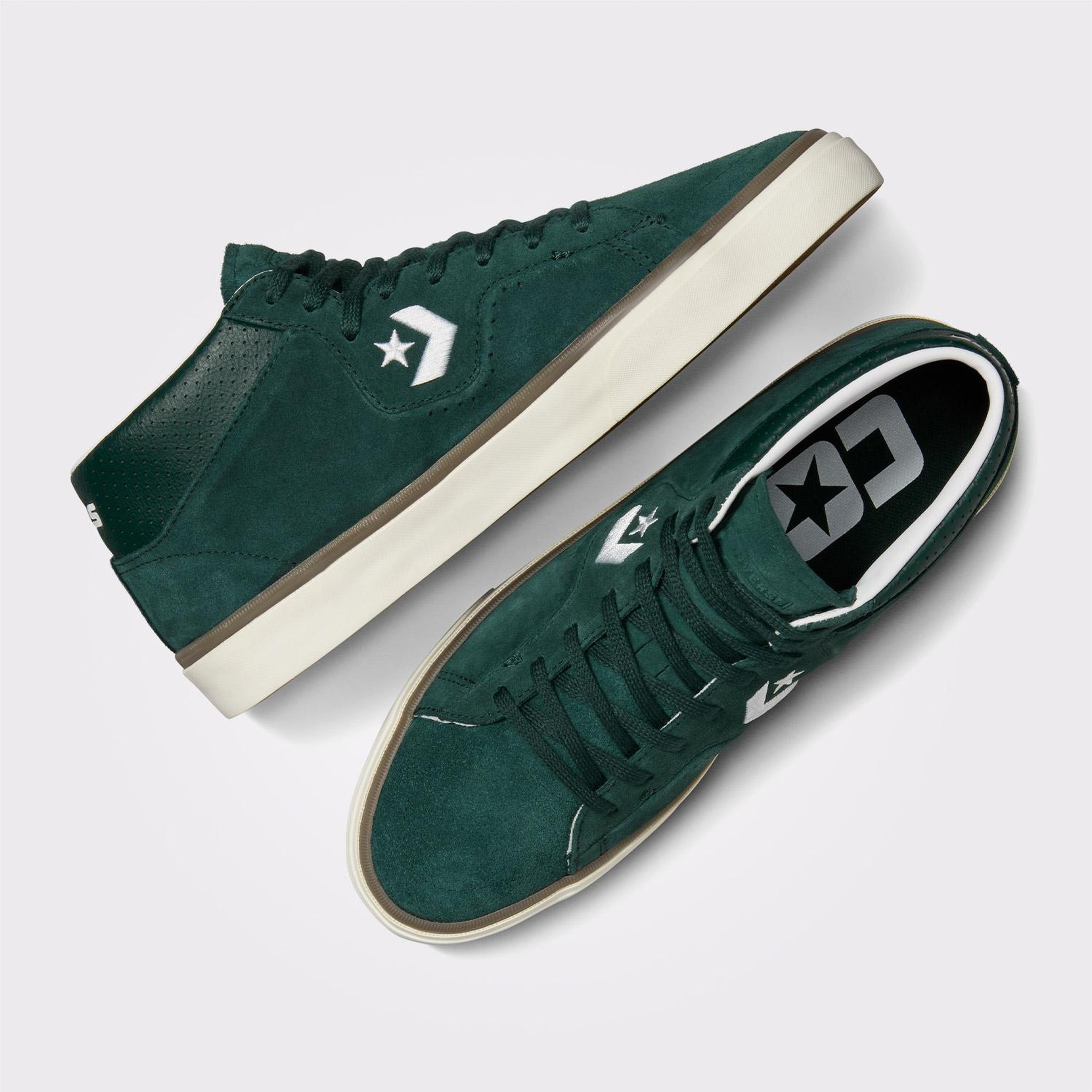 Converse Cons Louie Lopez Pro Unisex Yeşil Deri Sneaker