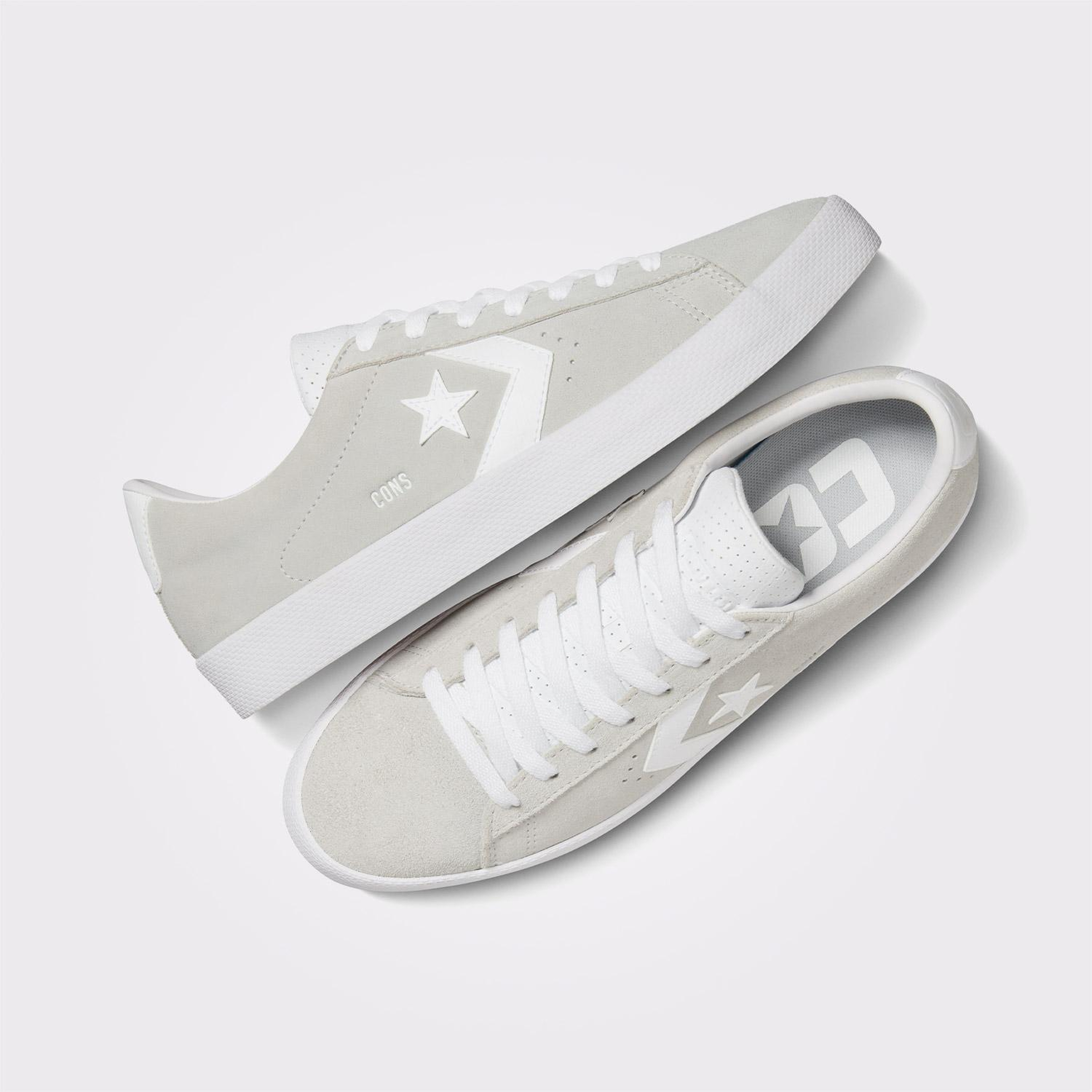 Converse Cons Pro Unisex Gri Deri Sneaker