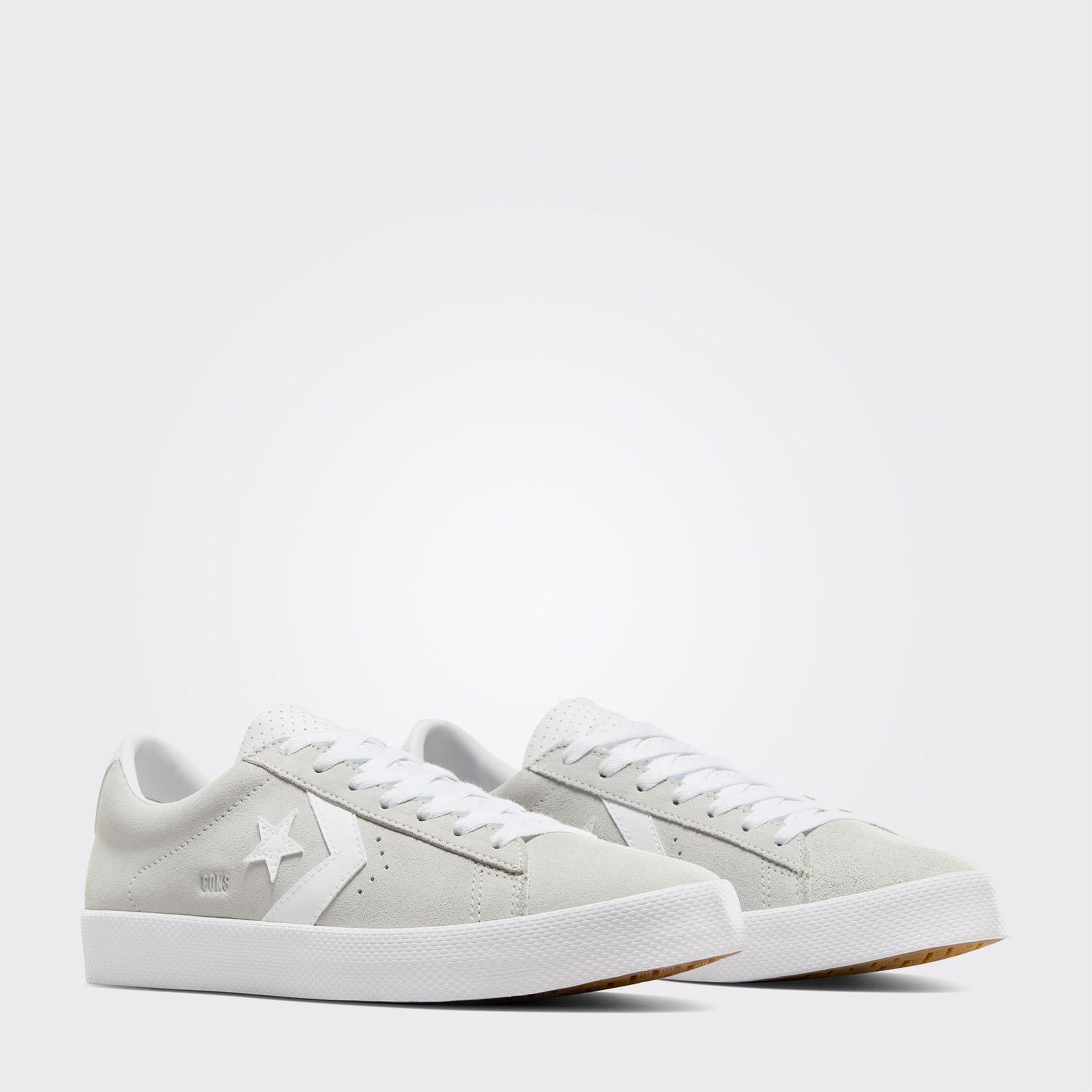 Converse Cons Pro Unisex Gri Deri Sneaker