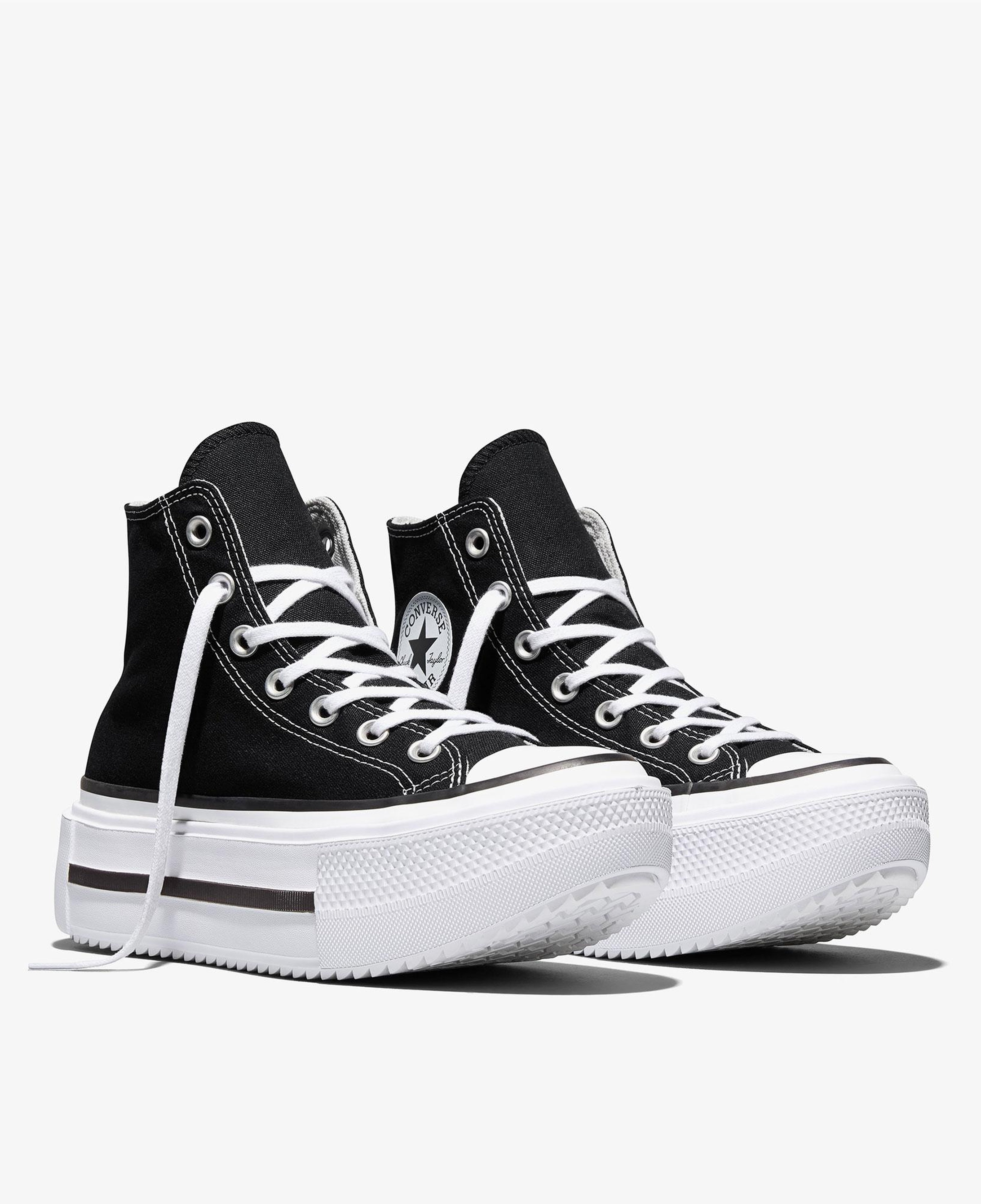 Converse Chuck Taylor All Star Lift Double Stack Unisex Siyah Sneaker