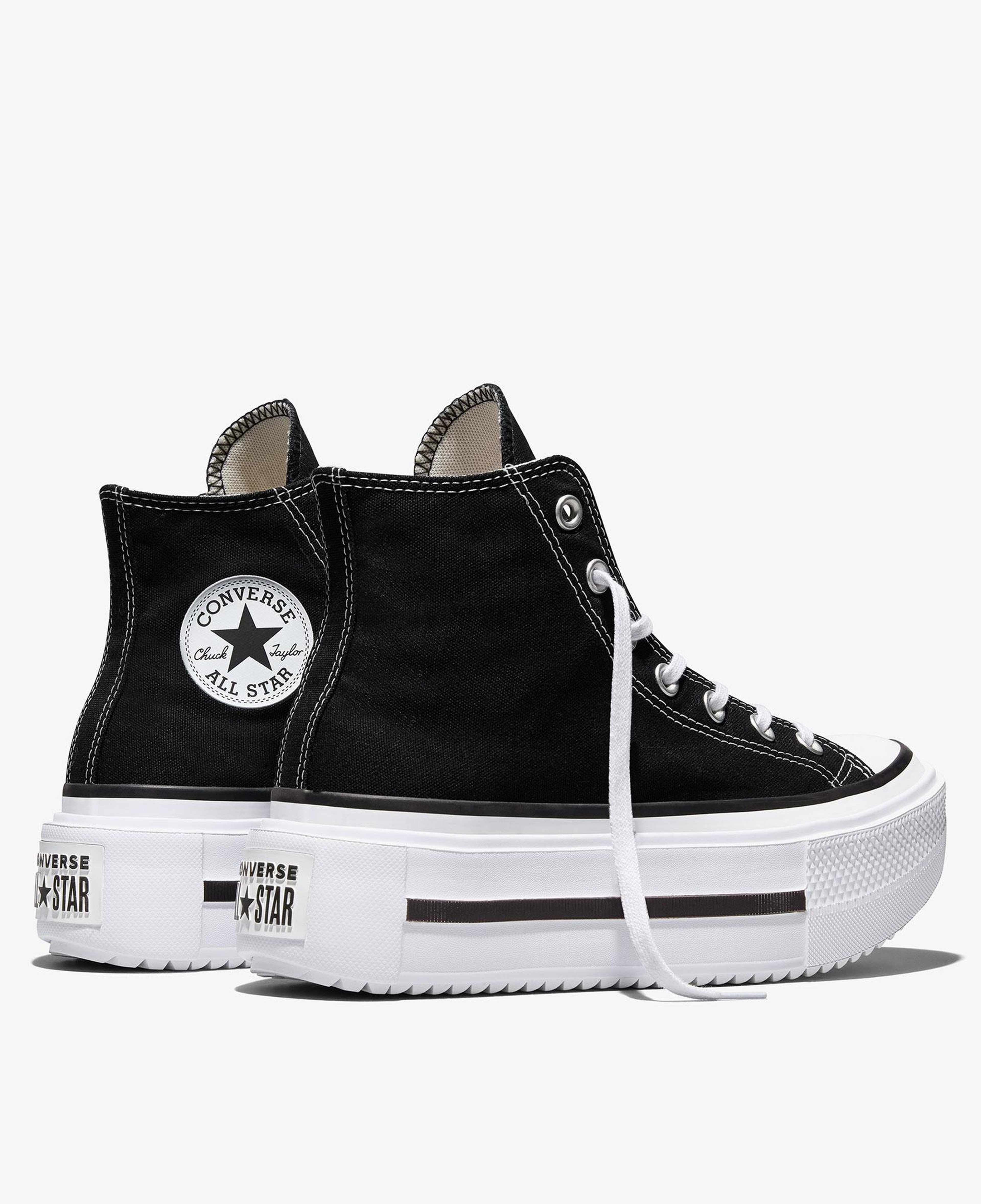 Converse Chuck Taylor All Star Lift Double Stack Unisex Siyah Sneaker