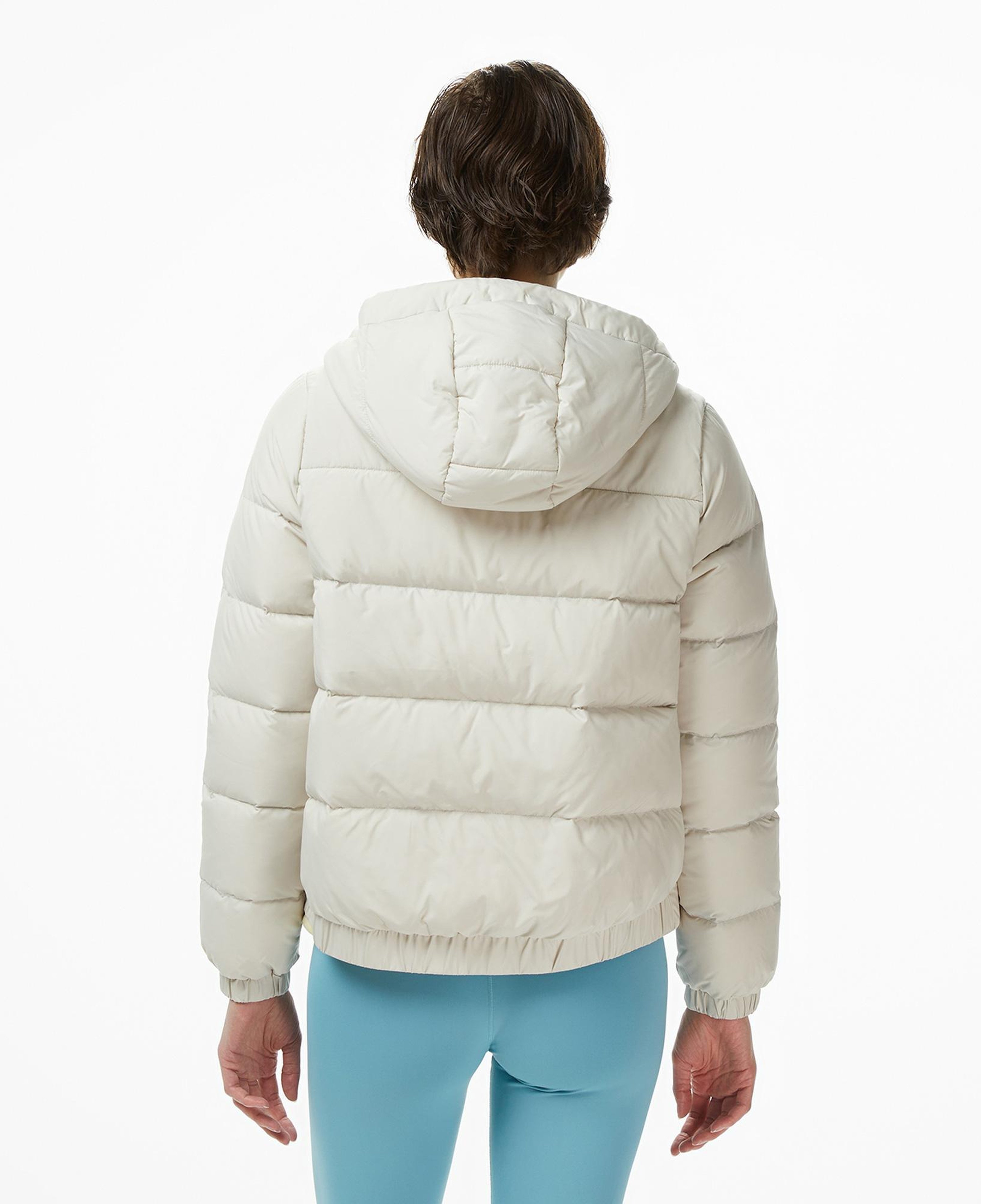 Jack Wolfskin Frozen Palace Kadın Krem Outdoor Ceket