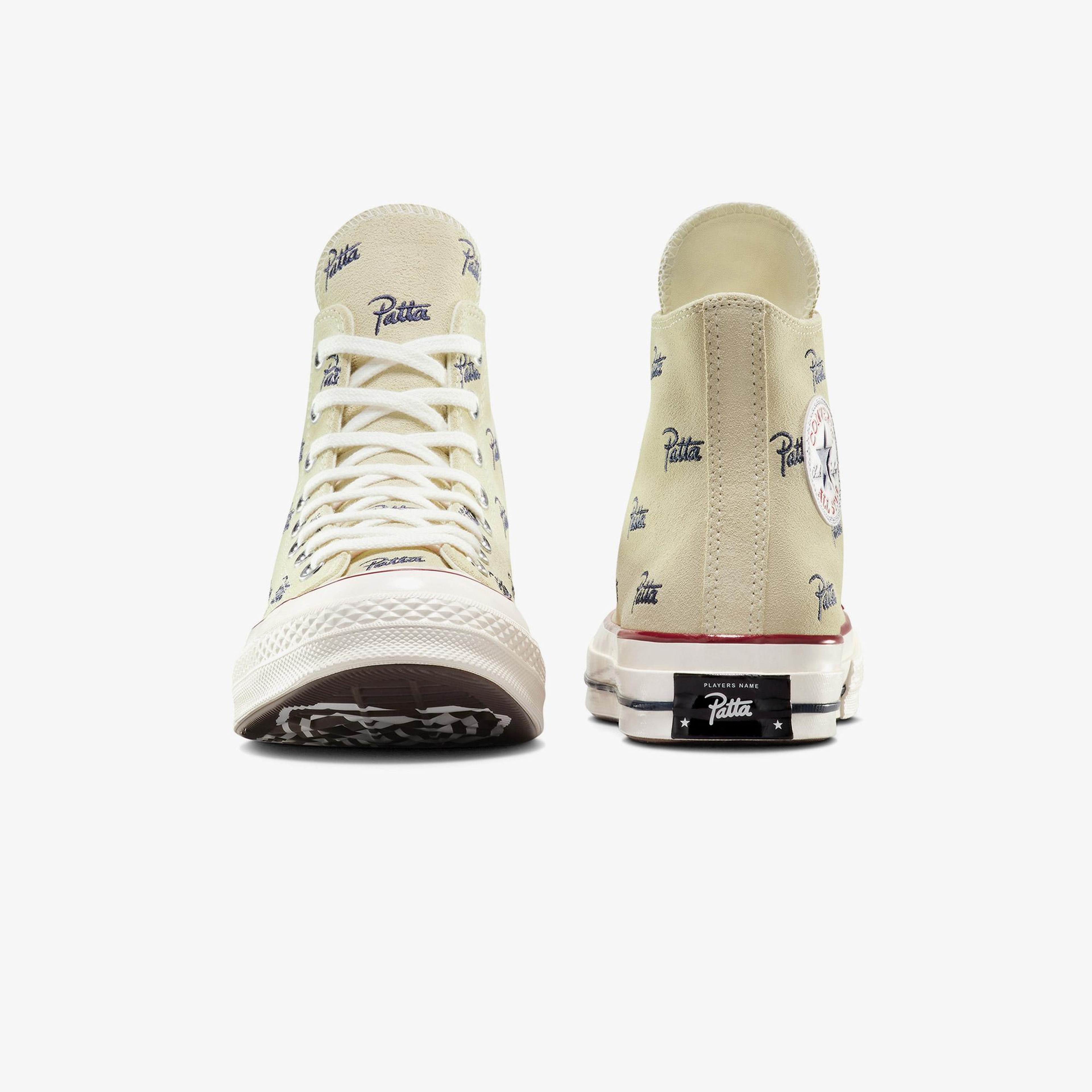 Converse X Patta Chuck 70 Unisex Krem Bilekli Sneaker