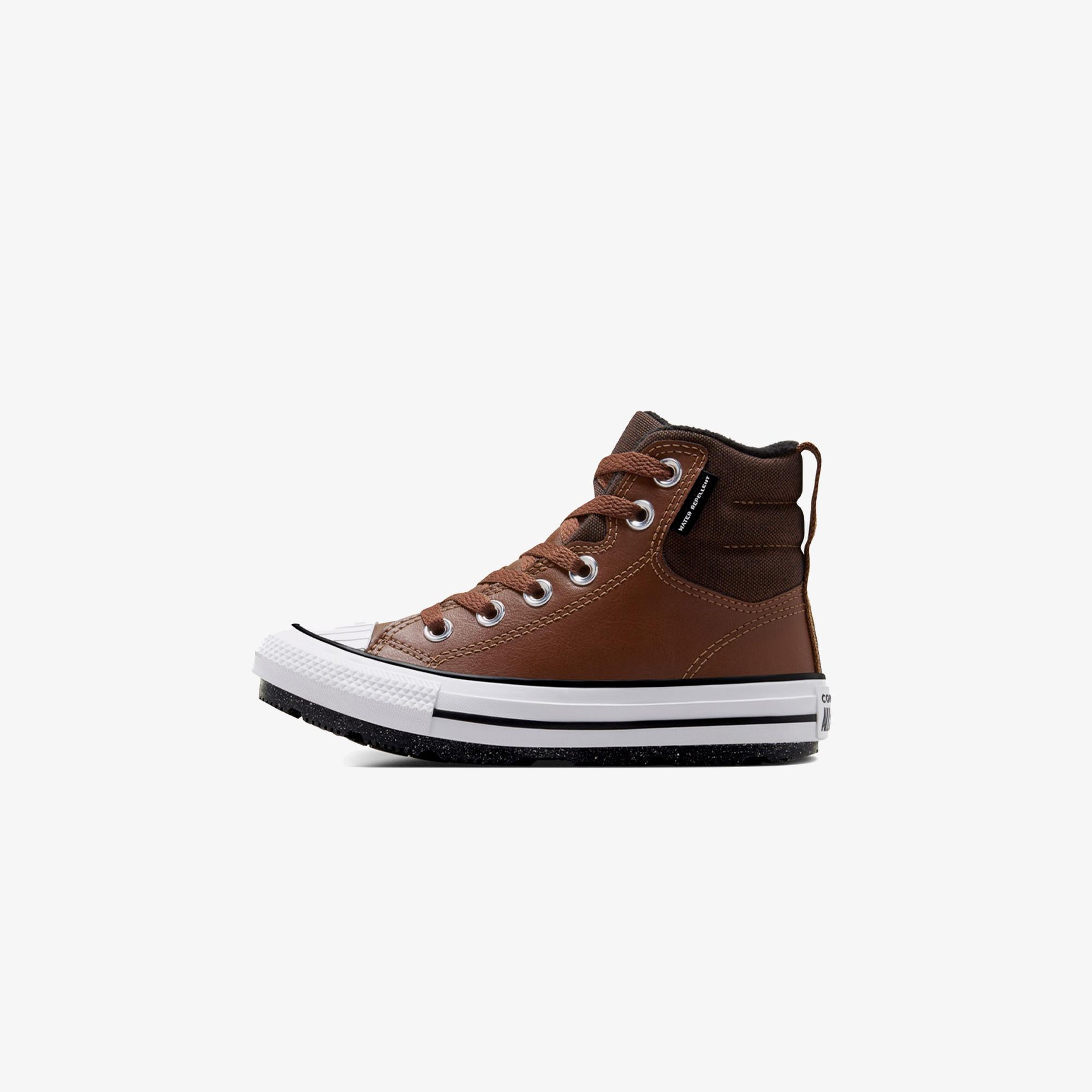 Converse Chuck Taylor All Star Berkshire Çocuk Kahverengi Deri Su İtici Bot