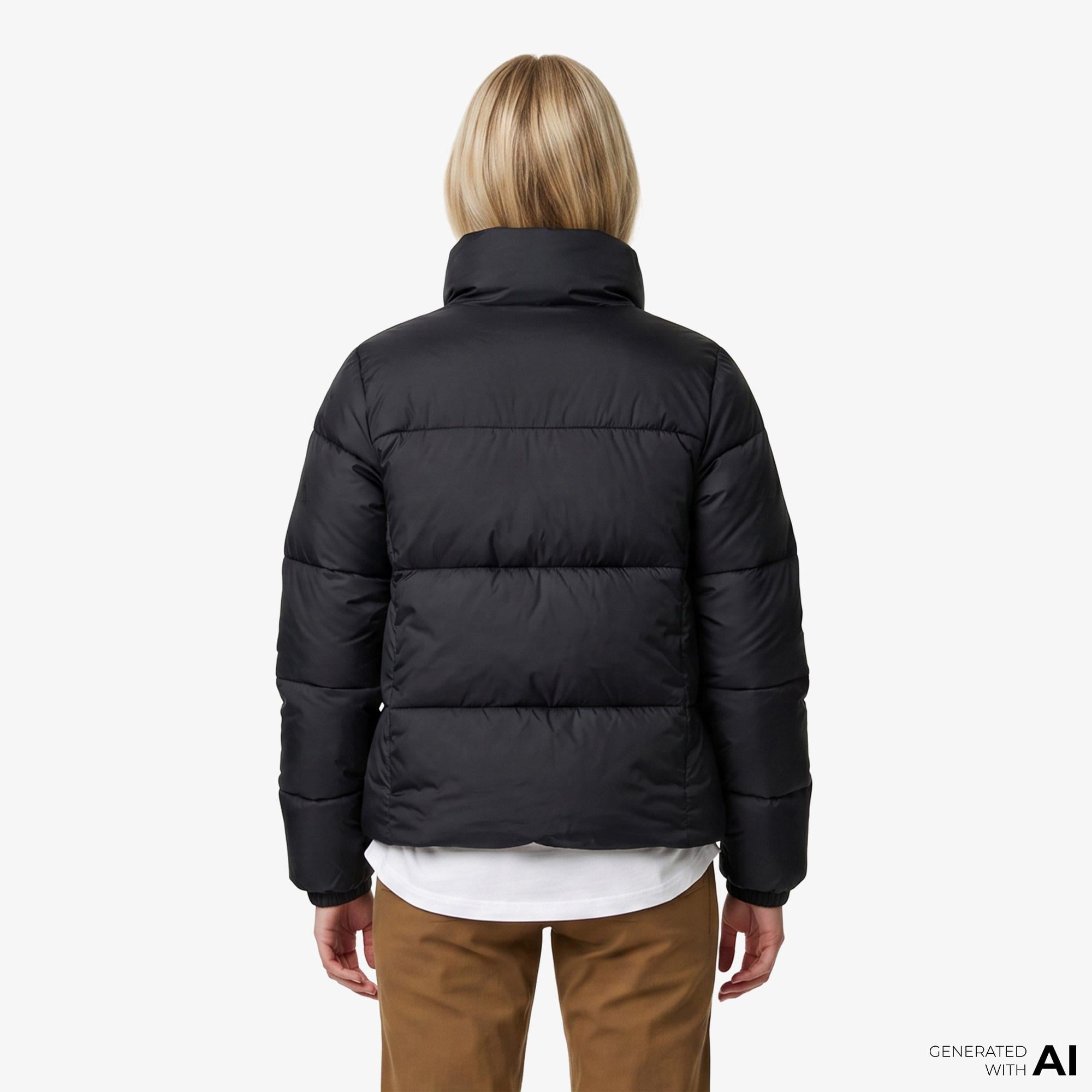 Columbia Puffect II Full Zip Kadın Siyah Mont