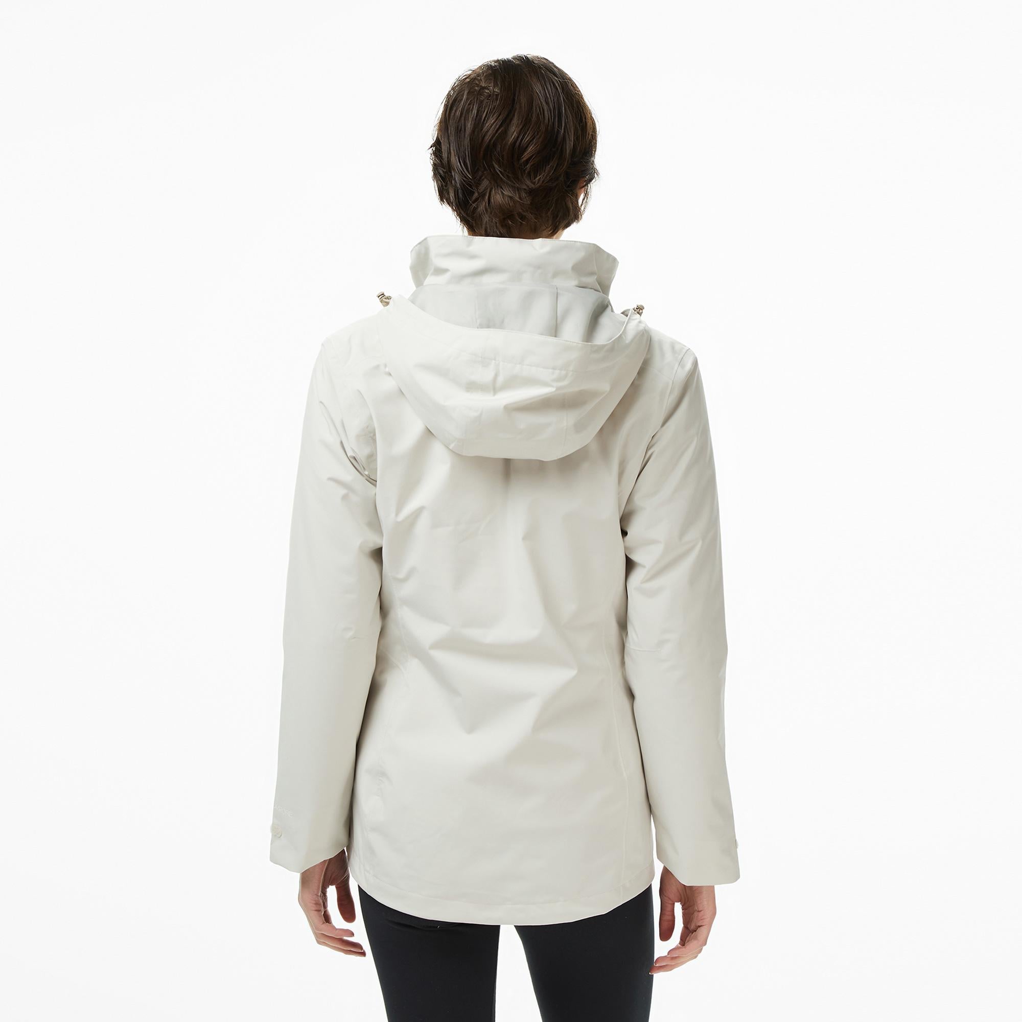 Jack Wolfskin Rotwand 3in1 Kadın Krem Outdoor Ceket