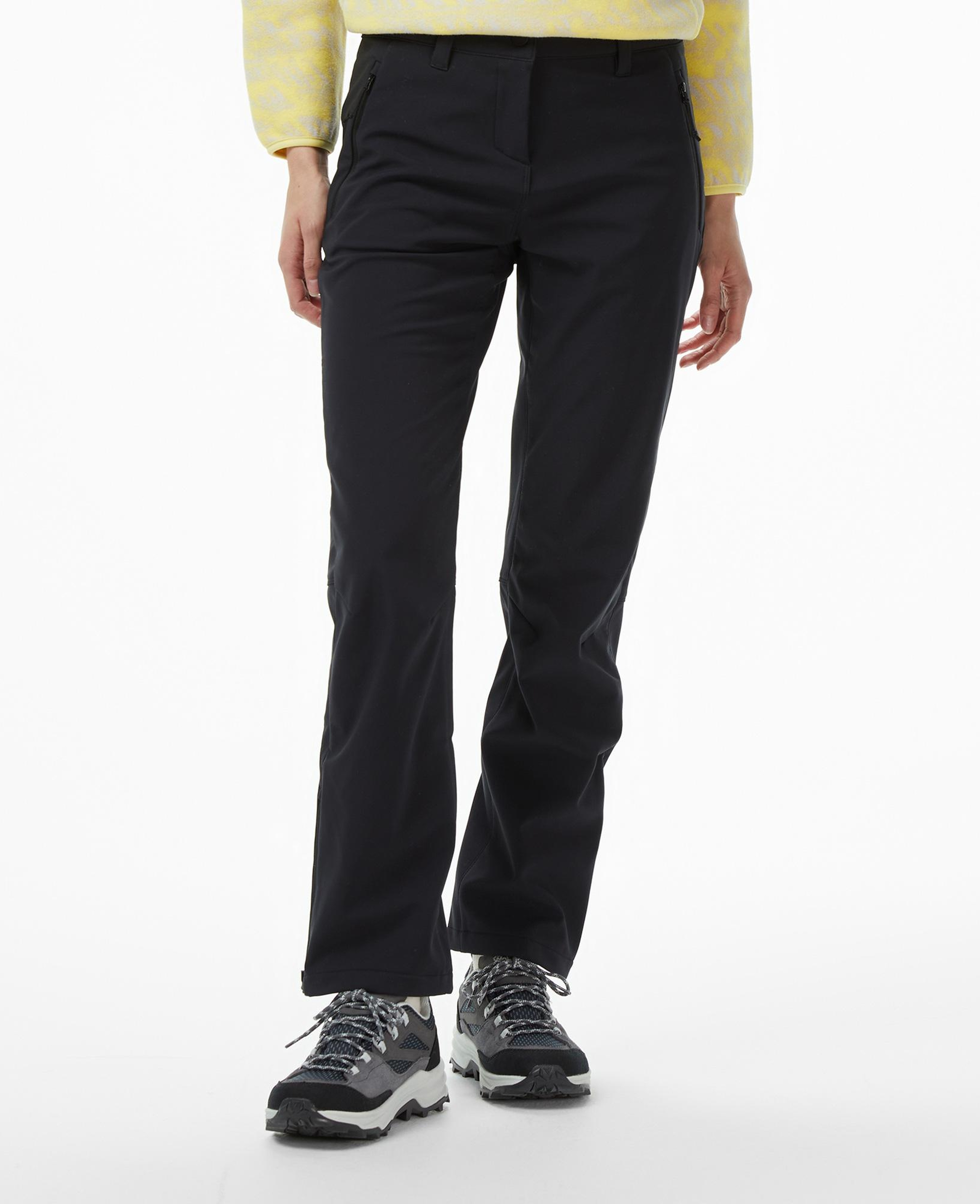 Jack Wolfskin Trek Terrain Kadın Siyah Outdoor Pantolon