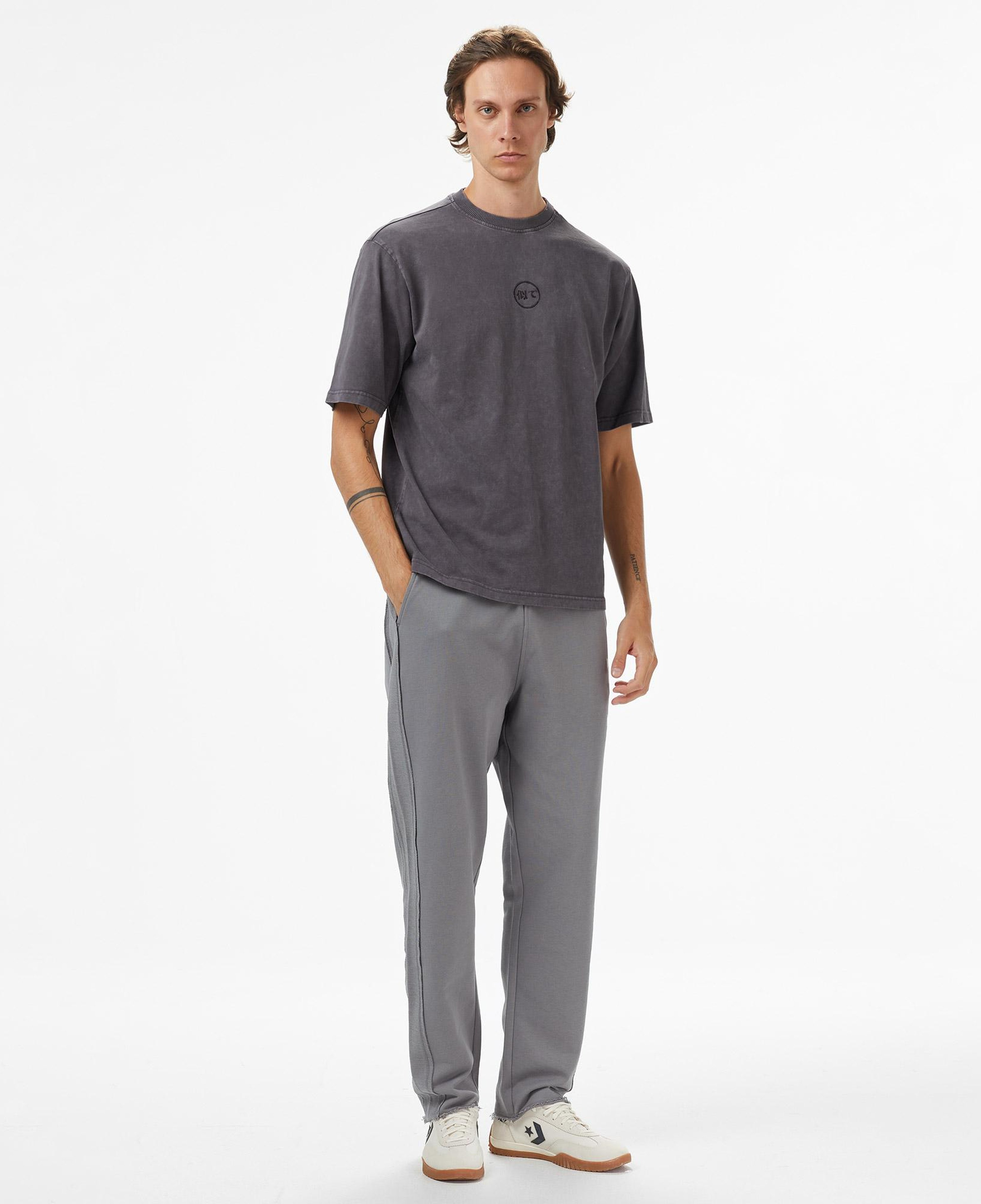 UNITED4 Erkek Gri T-Shirt