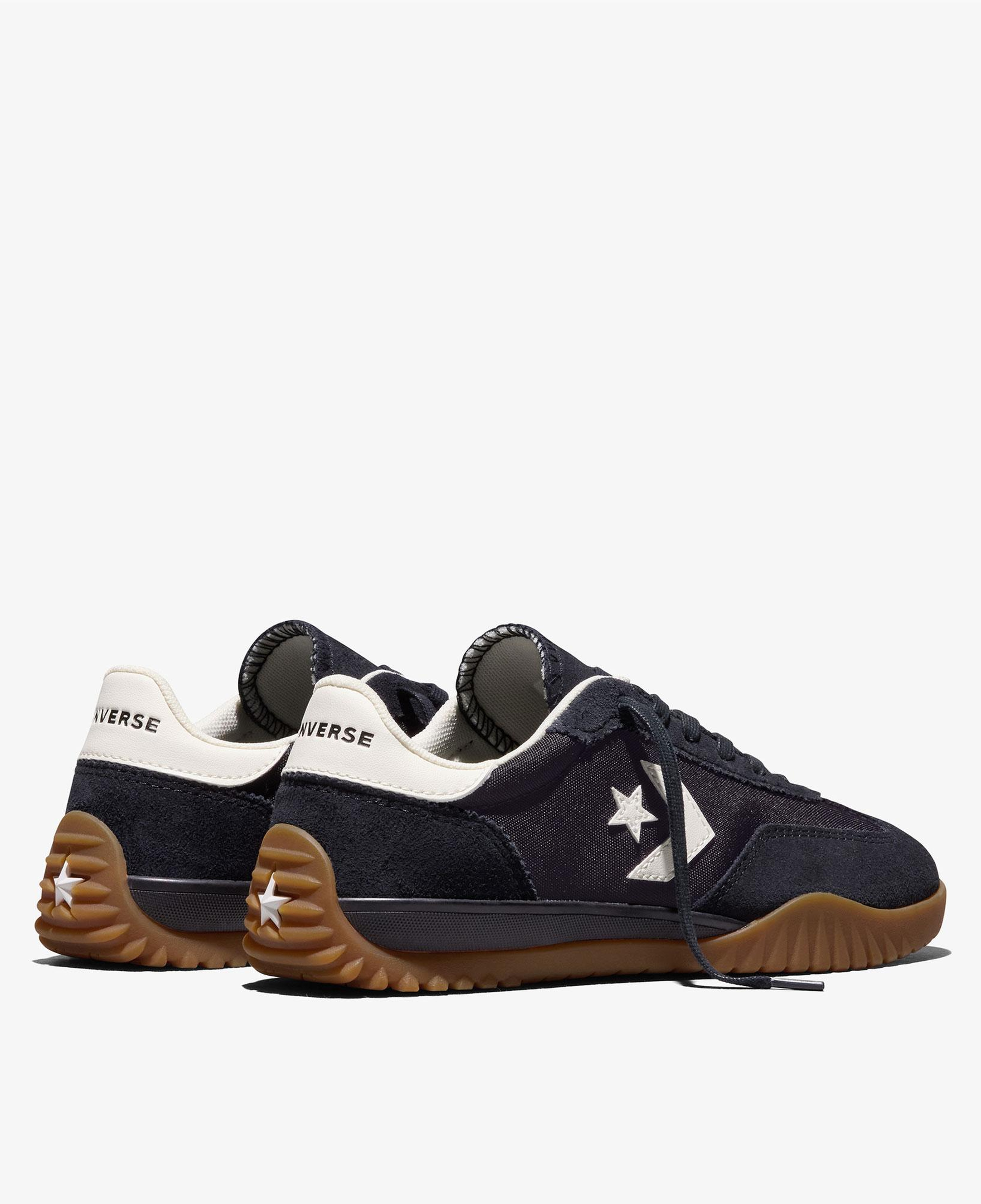 Converse Run Star Trainer Unisex Siyah Süet Sneaker