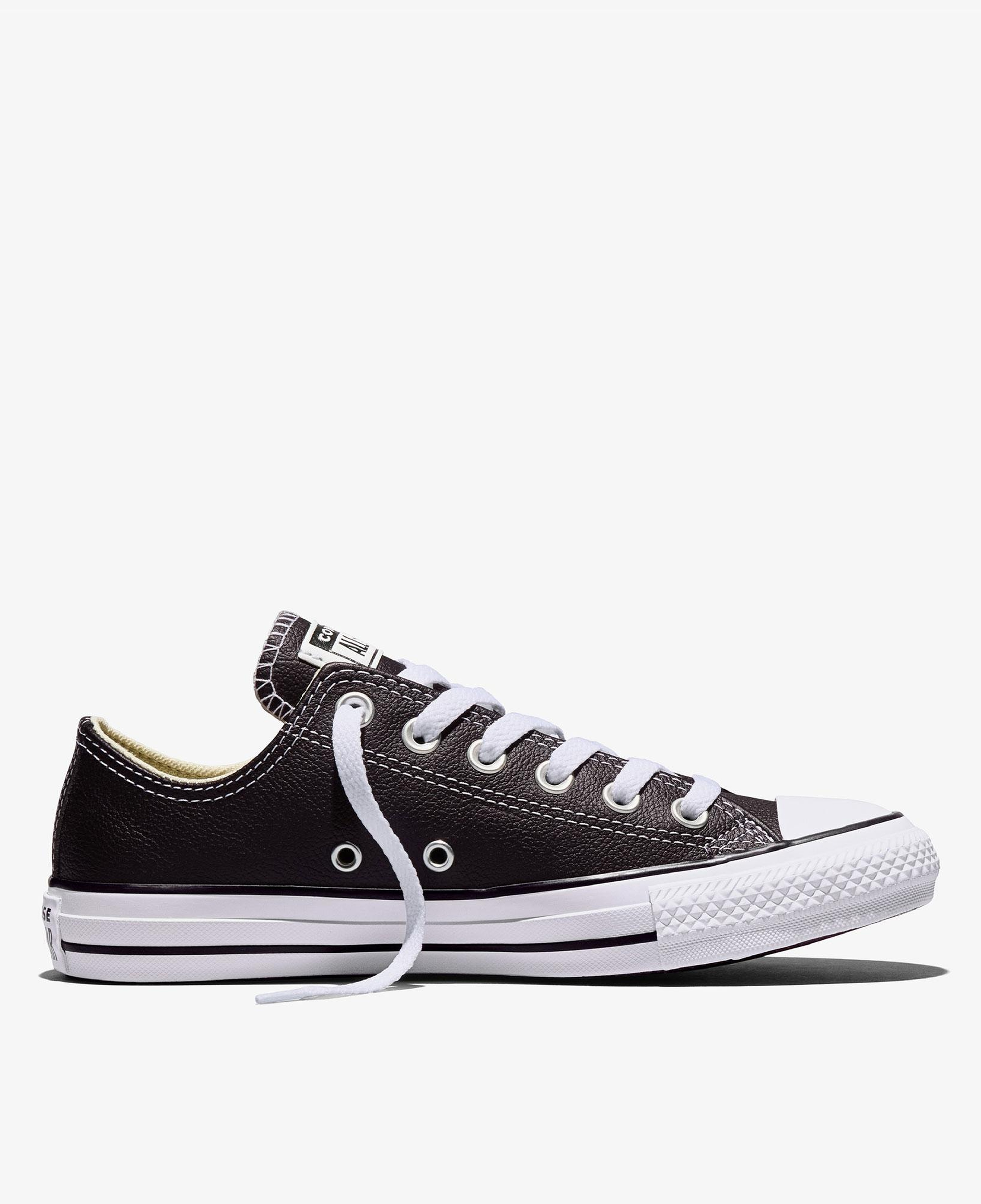 Converse Chuck Taylor All Star Unisex Siyah Deri Sneaker