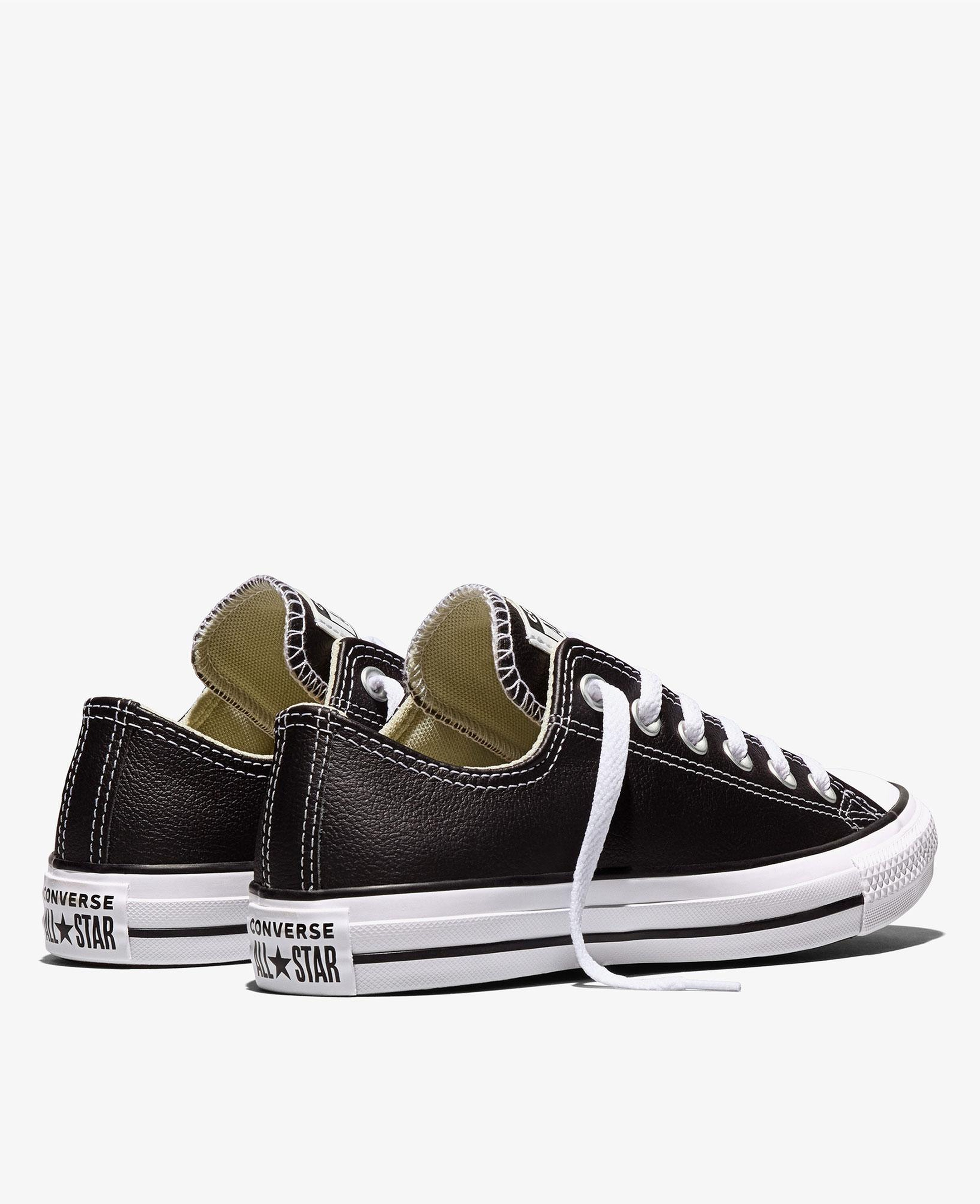 Converse Chuck Taylor All Star Unisex Siyah Deri Sneaker