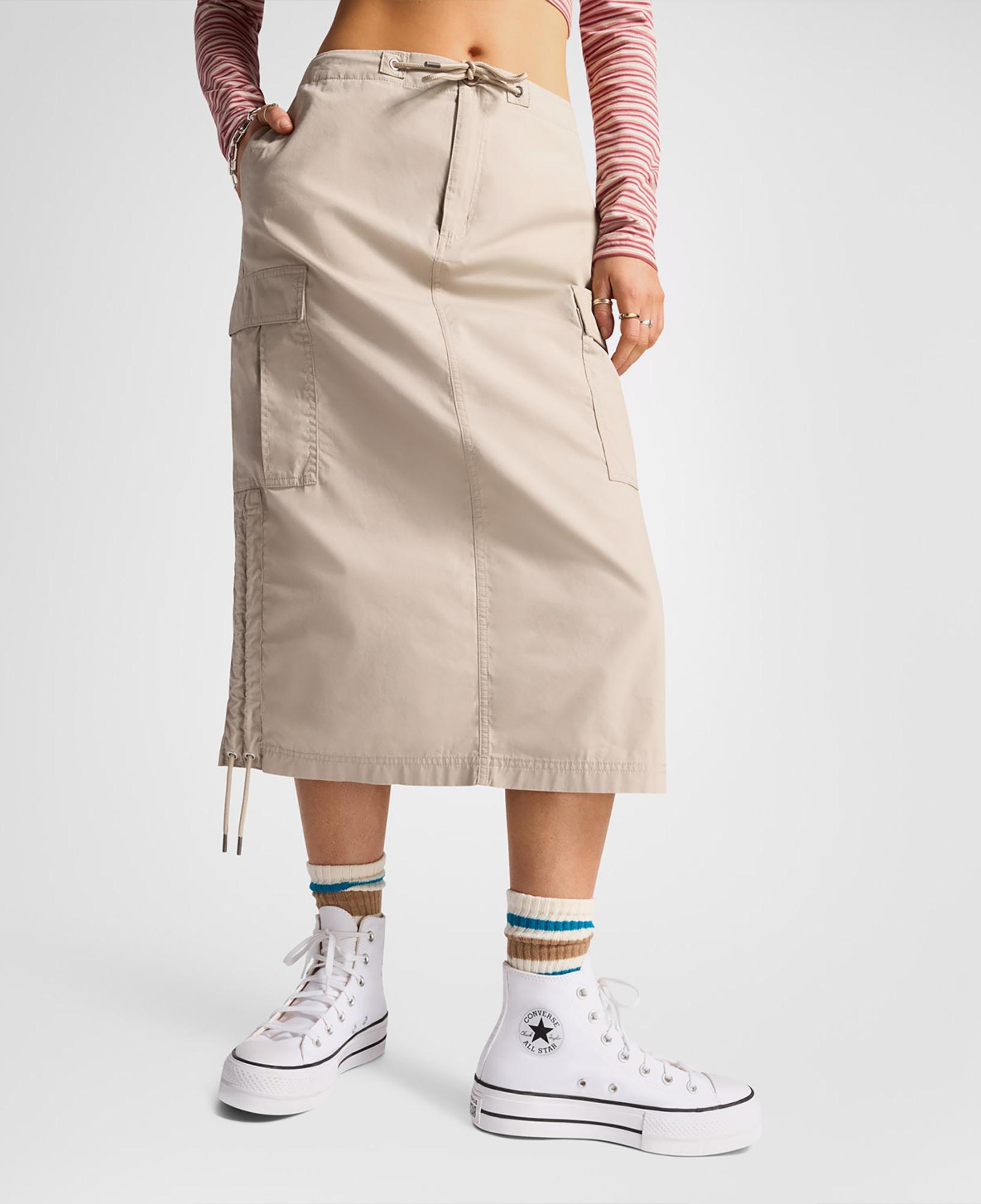 Converse Cargo Kadın Bej Etek
