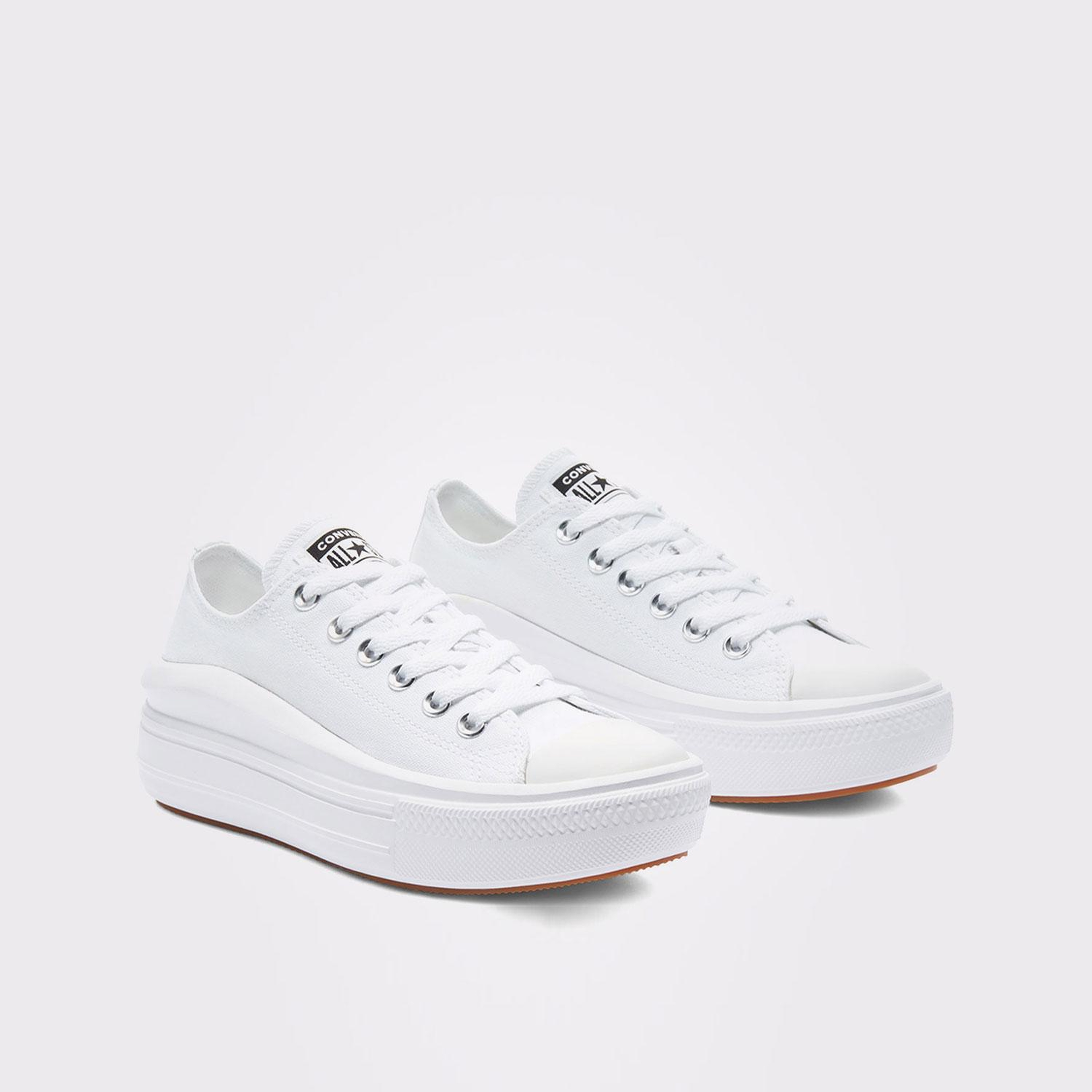 Converse Chuck Taylor All Star Move Kadın Beyaz Sneaker