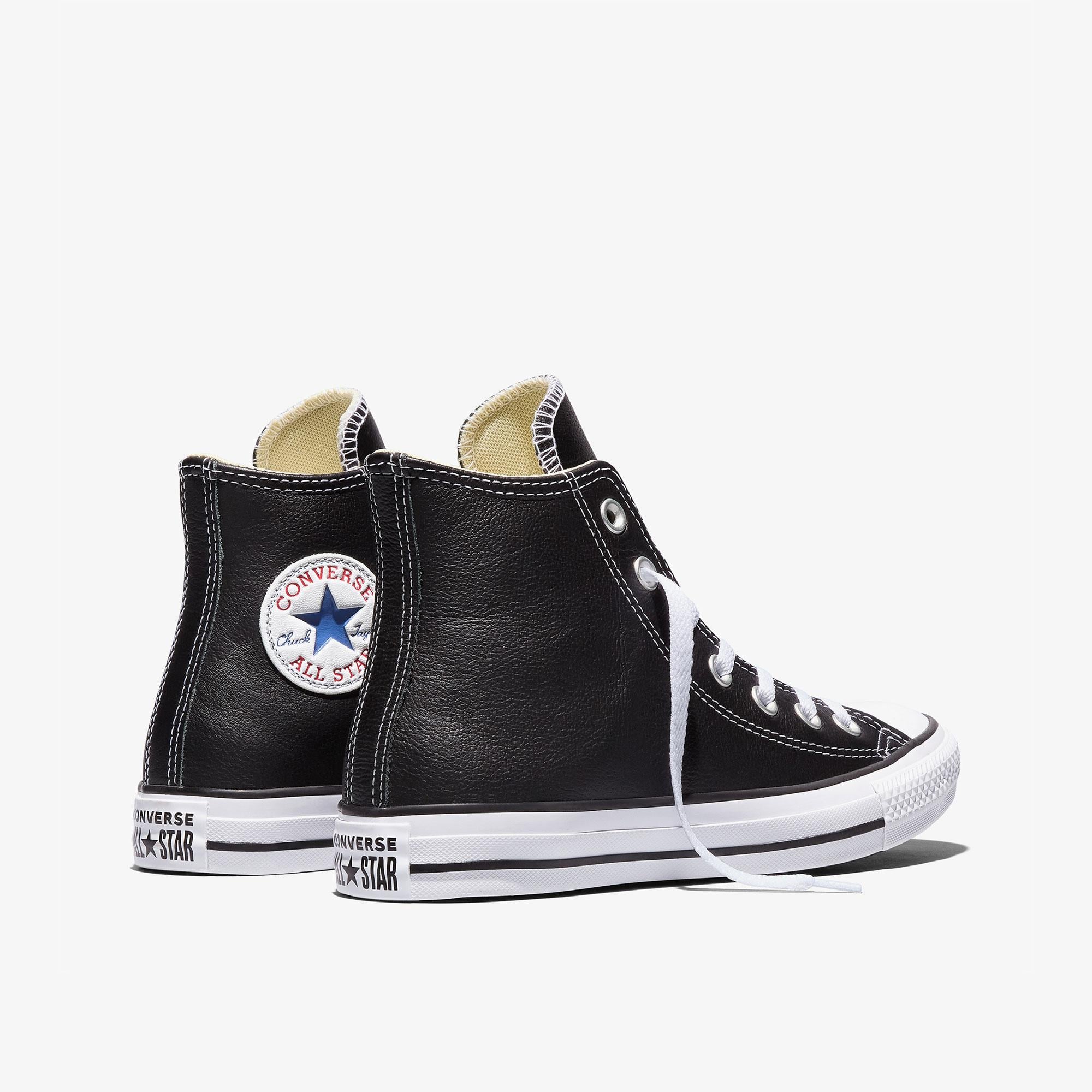 Converse Chuck Taylor All Star Unisex Siyah Deri Sneaker