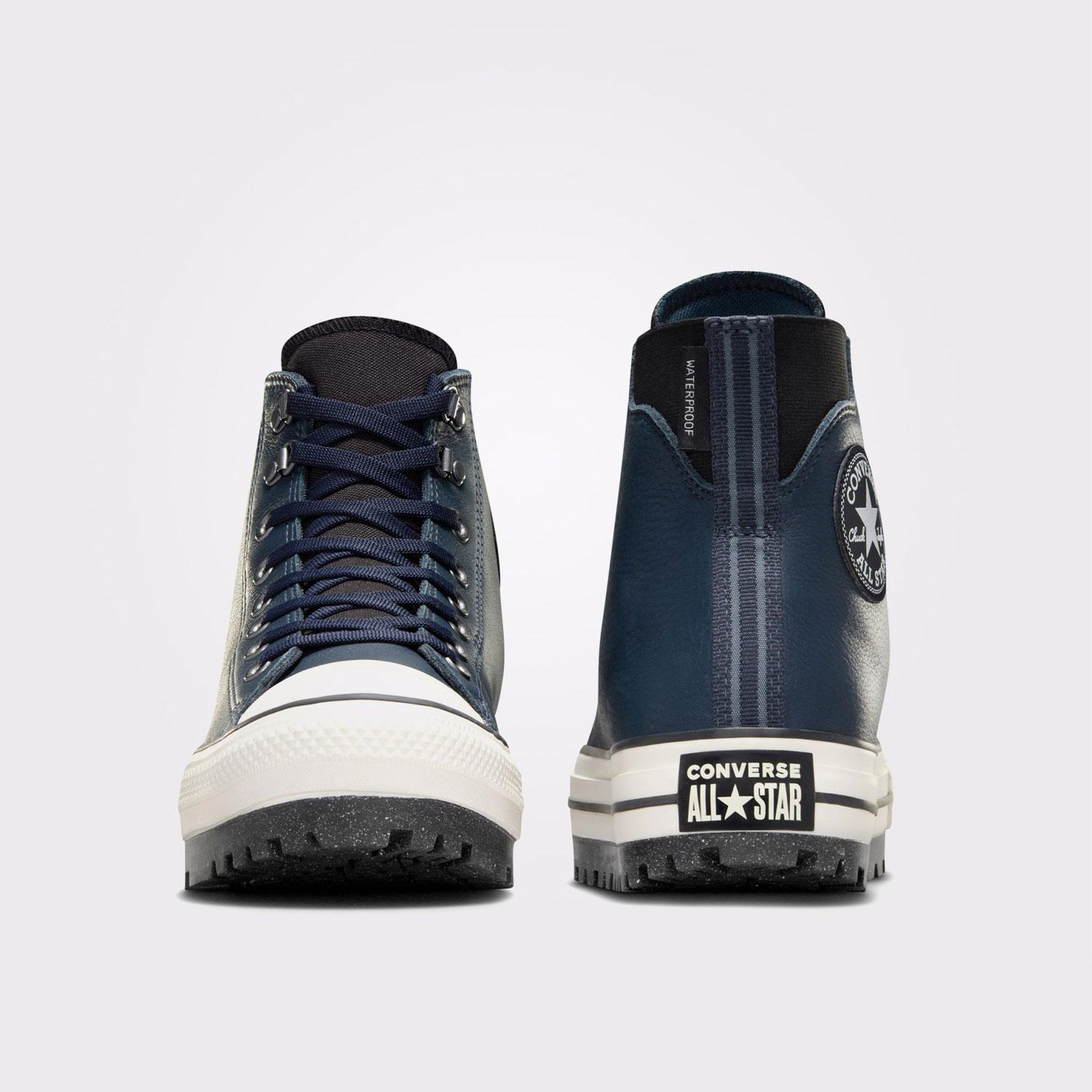 Converse Chuck Taylor All Star City Trek Unisex Lacivert Deri Su Geçirmez Bot