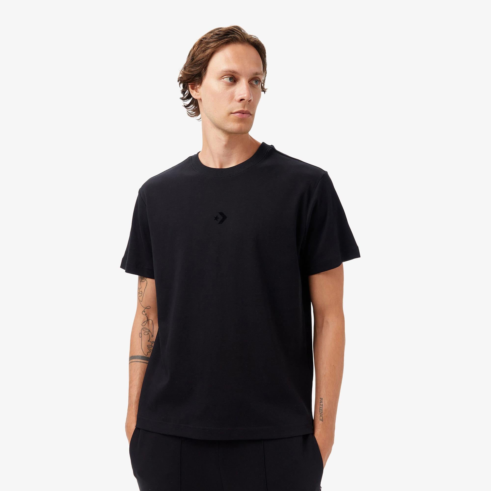Converse Erkek Siyah T Shirt