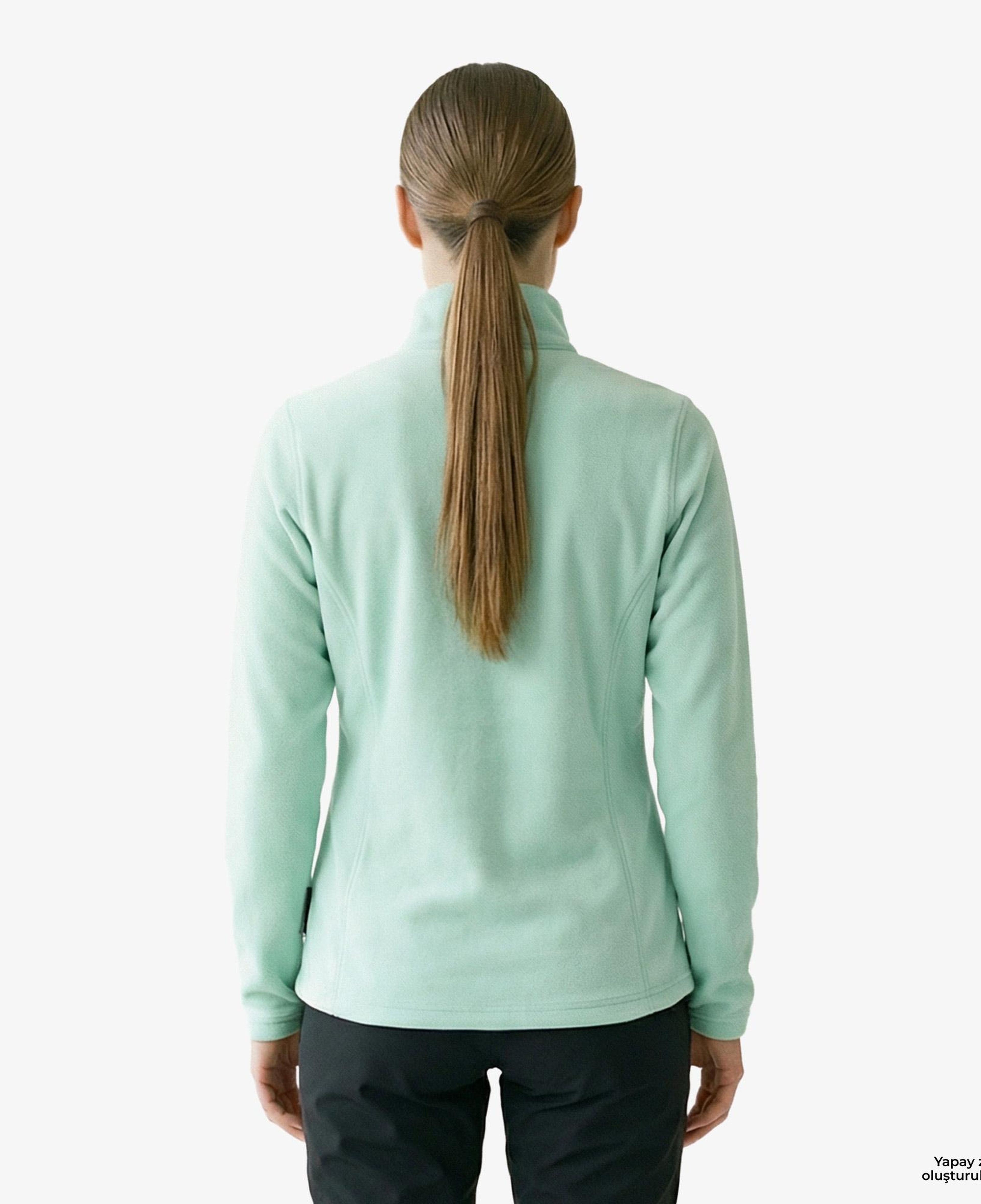 Helly Hansen Slope Fleece Kadın Yeşil Outdoor Sweatshirt