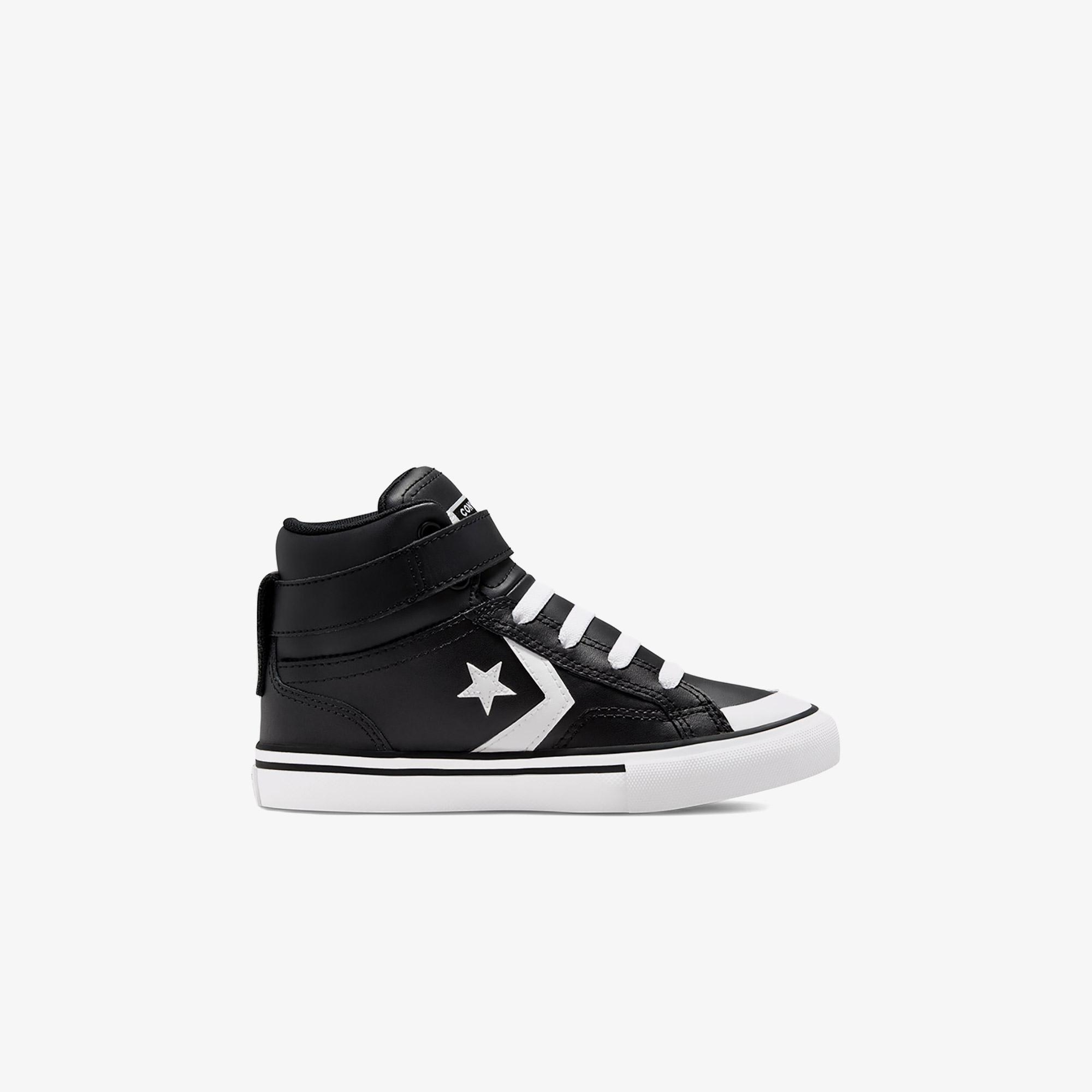 Converse Pro Blaze Çocuk Siyah Deri Sneaker