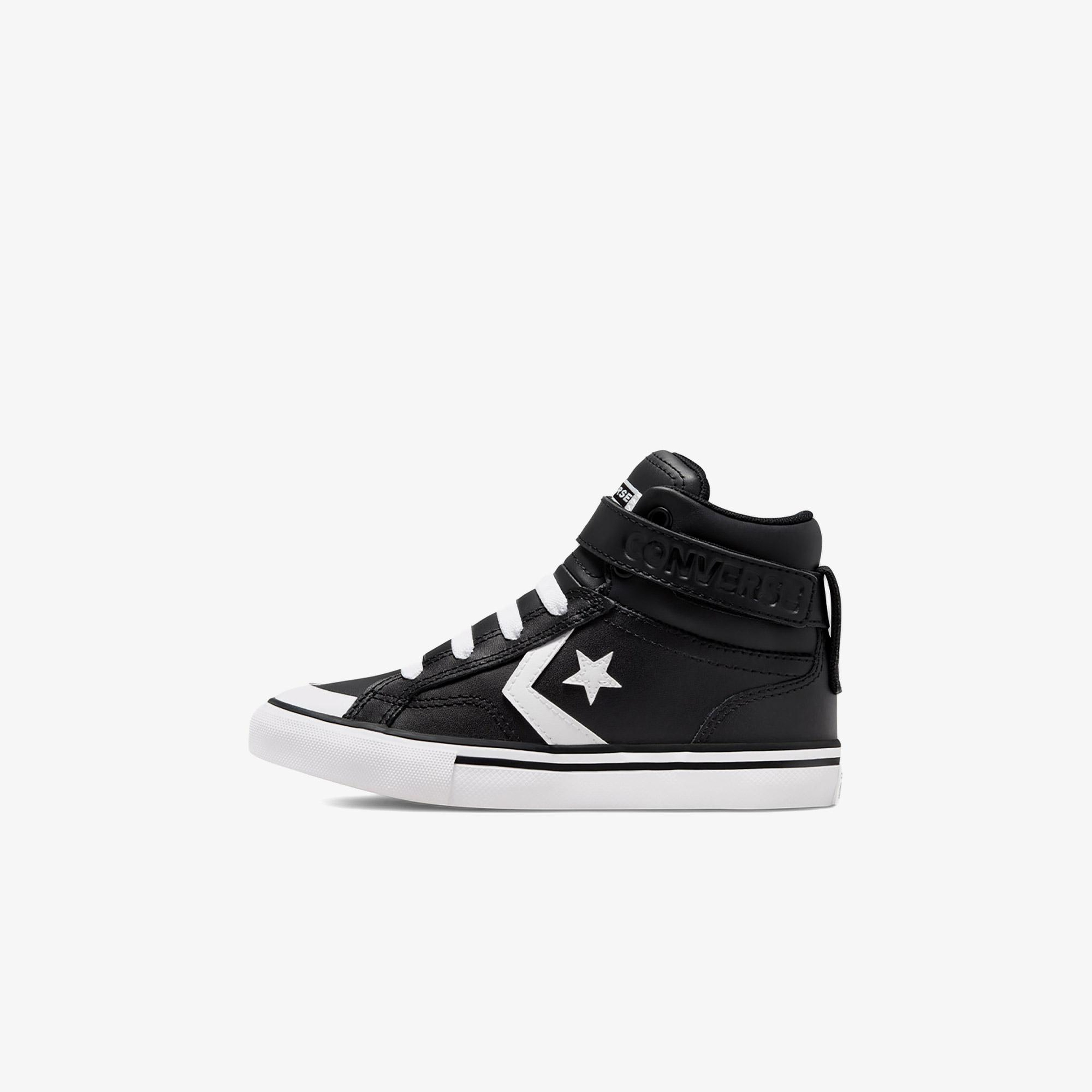 Converse Pro Blaze Çocuk Siyah Deri Sneaker