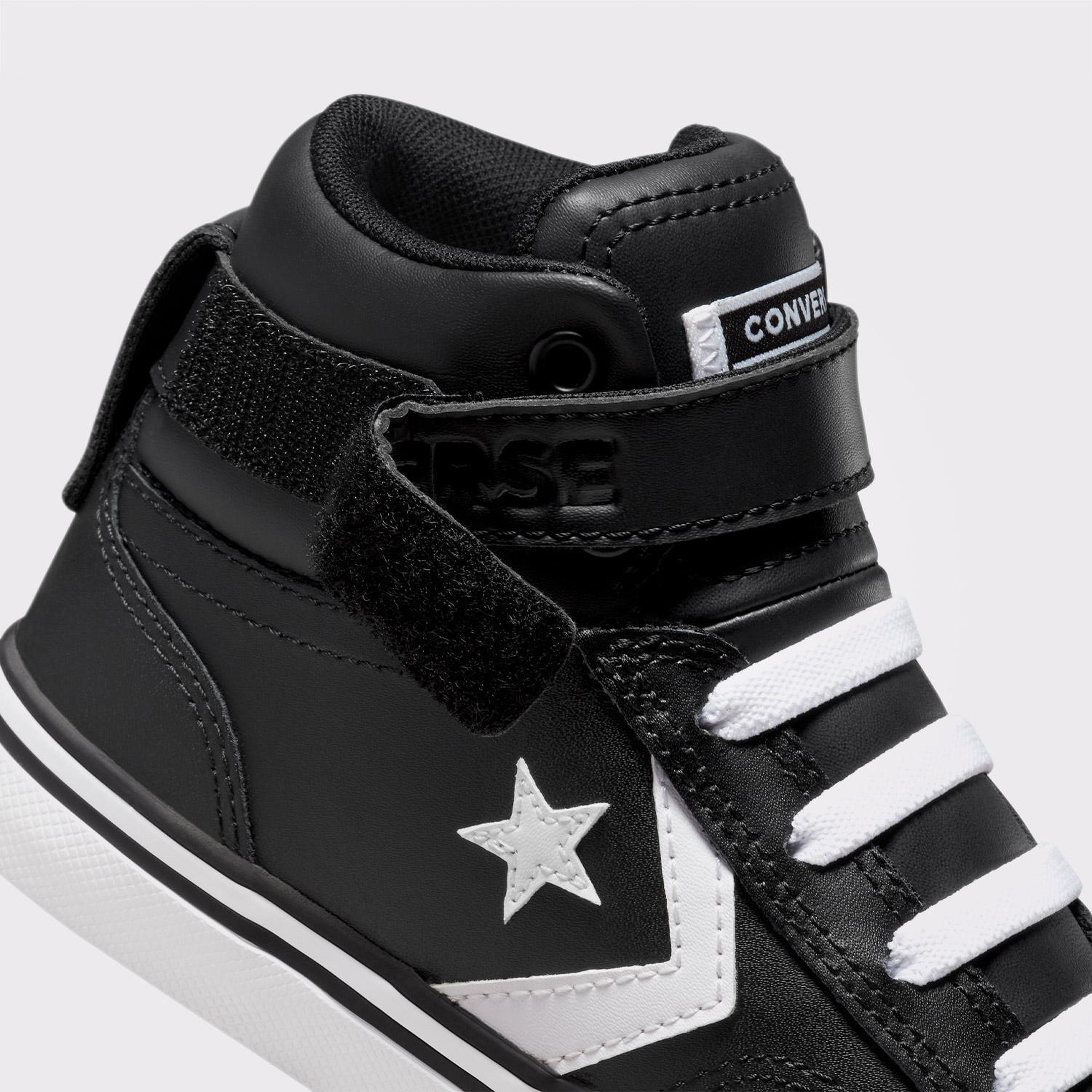 Converse Pro Blaze Çocuk Siyah Deri Sneaker