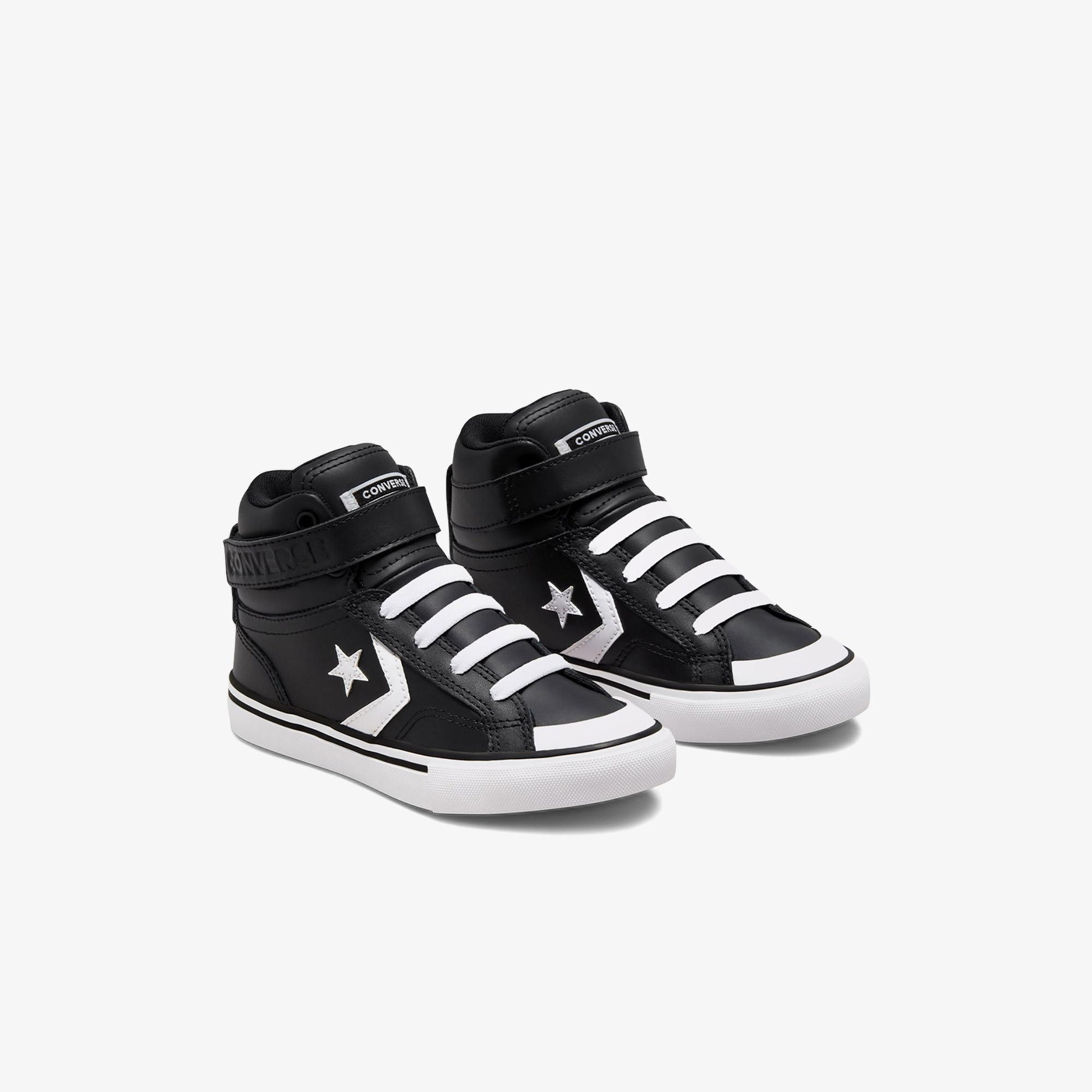 Converse Pro Blaze Çocuk Siyah Deri Sneaker