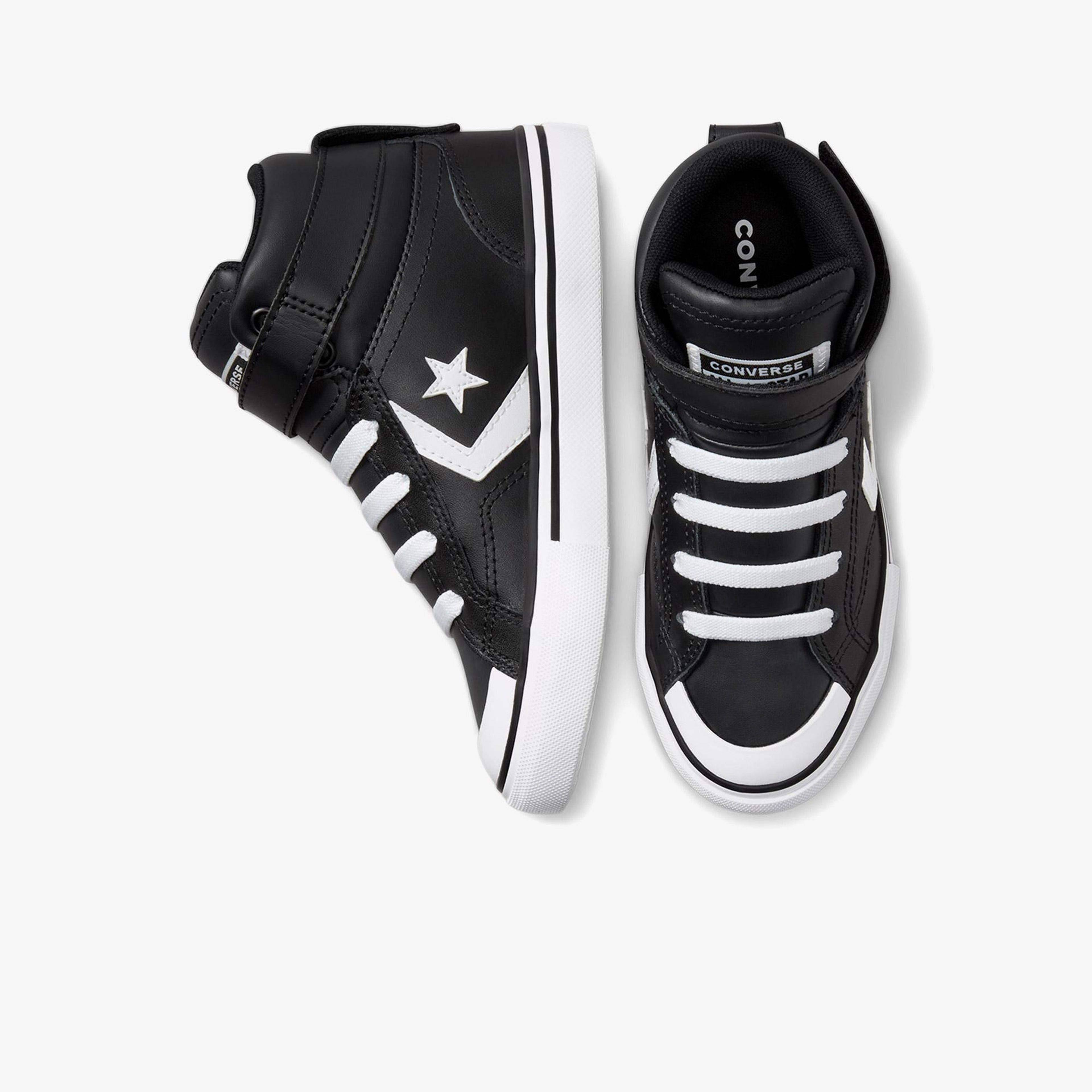 Converse Pro Blaze Çocuk Siyah Deri Sneaker