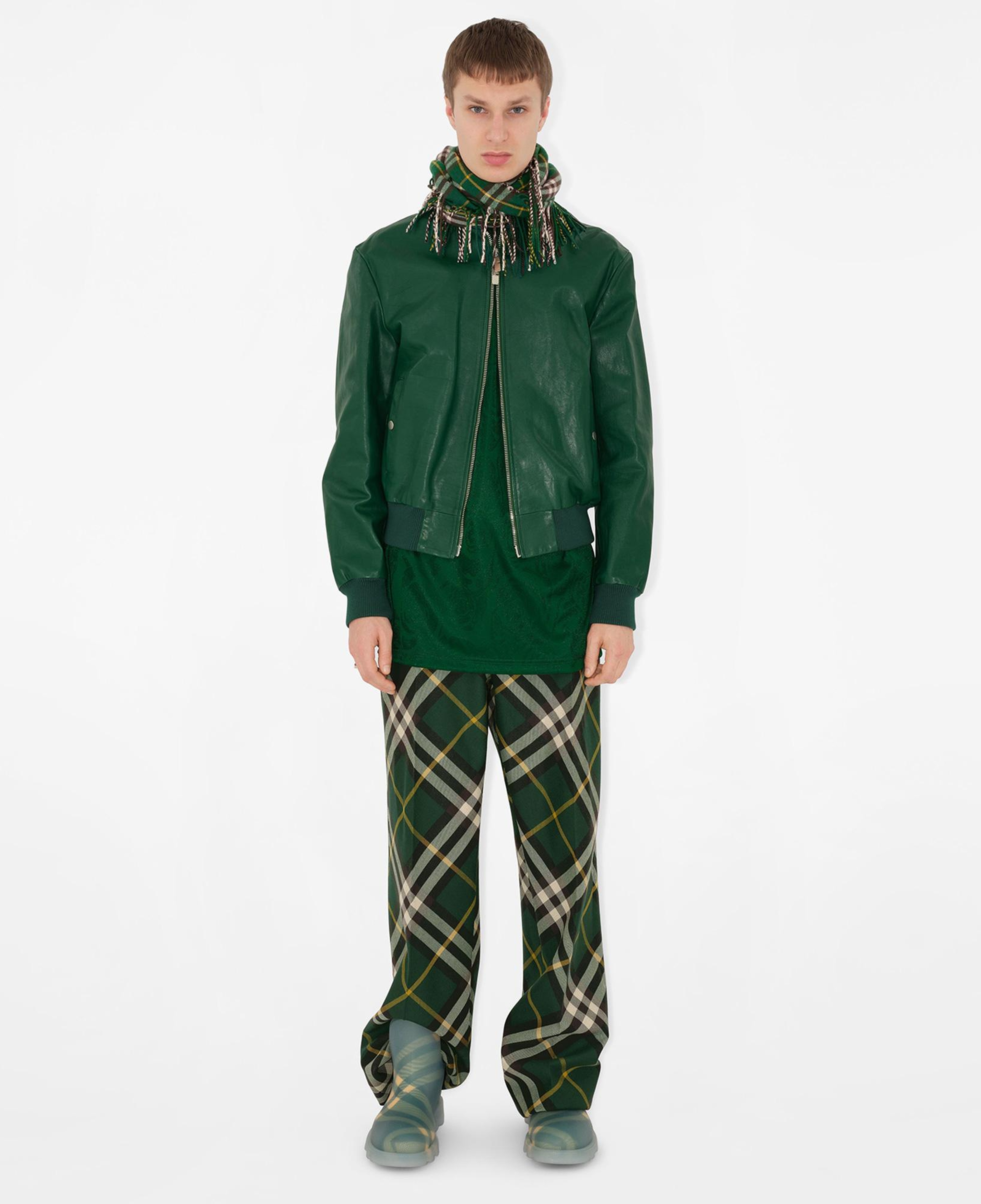 Burberry Unisex Yeşil Atkı