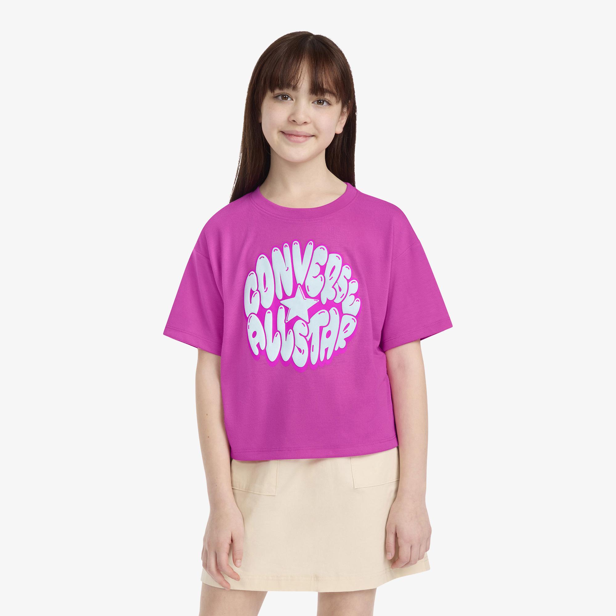 Converse Kız Genç Çocuk Mor T-Shirt