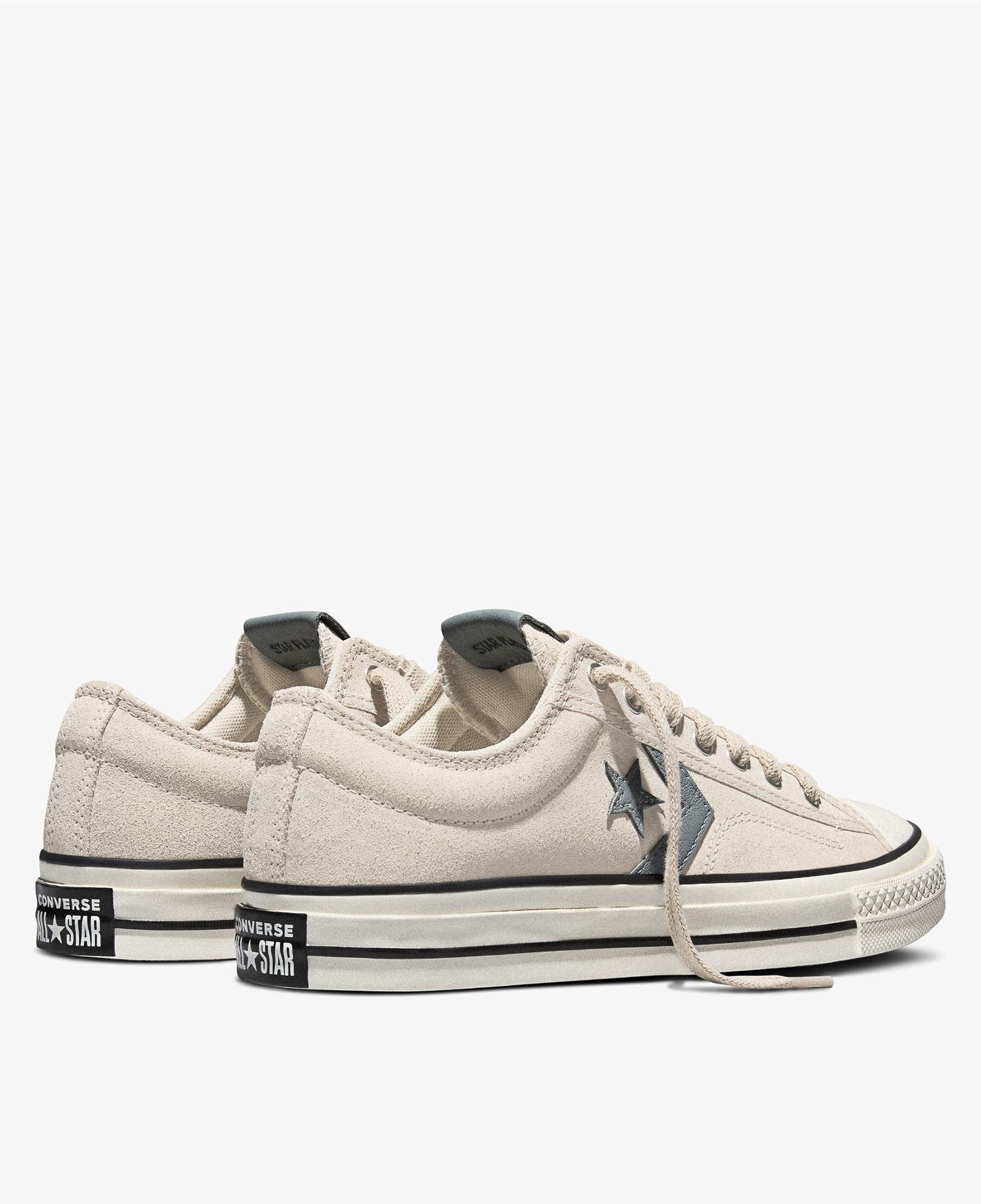 Converse Star Player 76 Unisex Krem Süet Sneaker