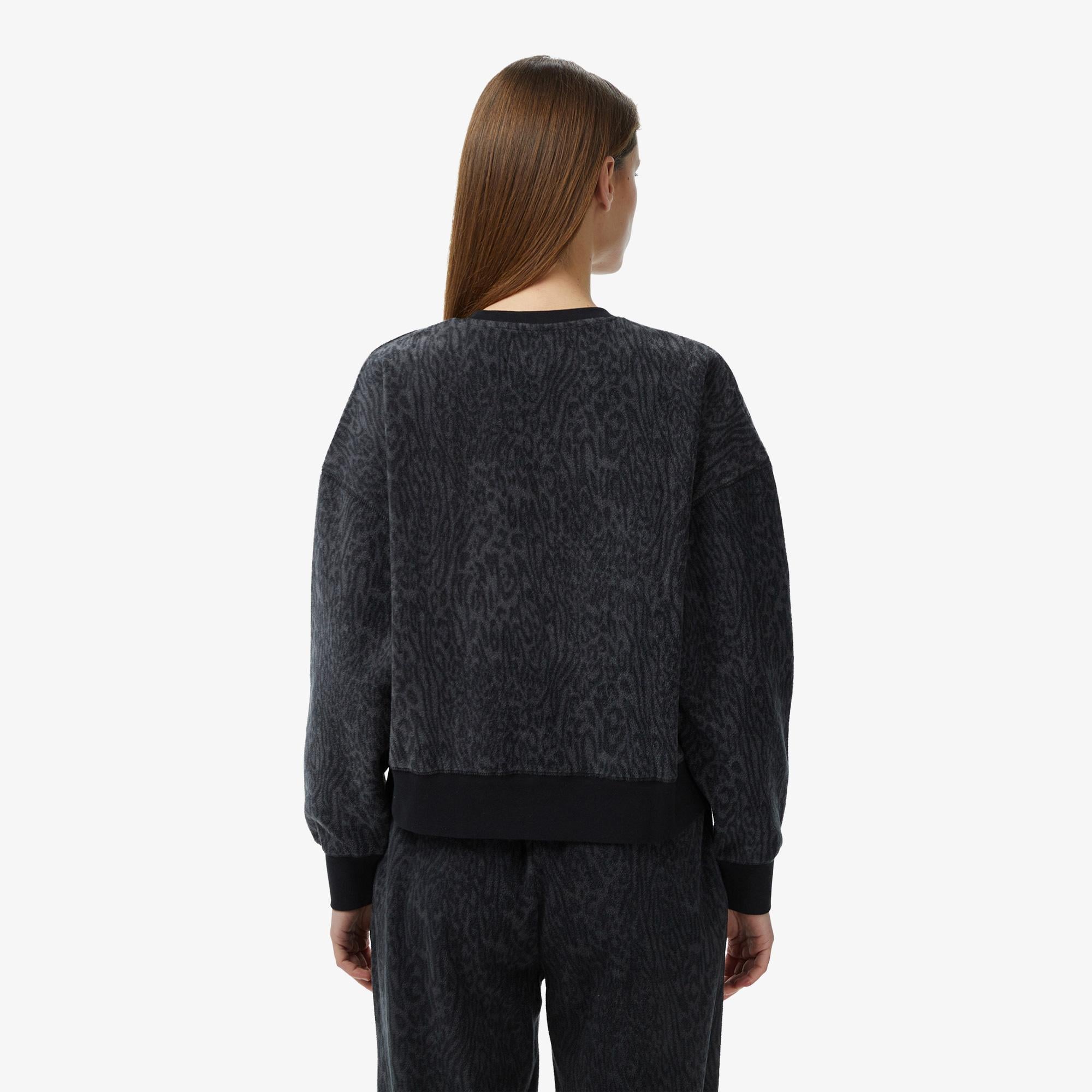Converse Kadın Siyah Sweatshirt