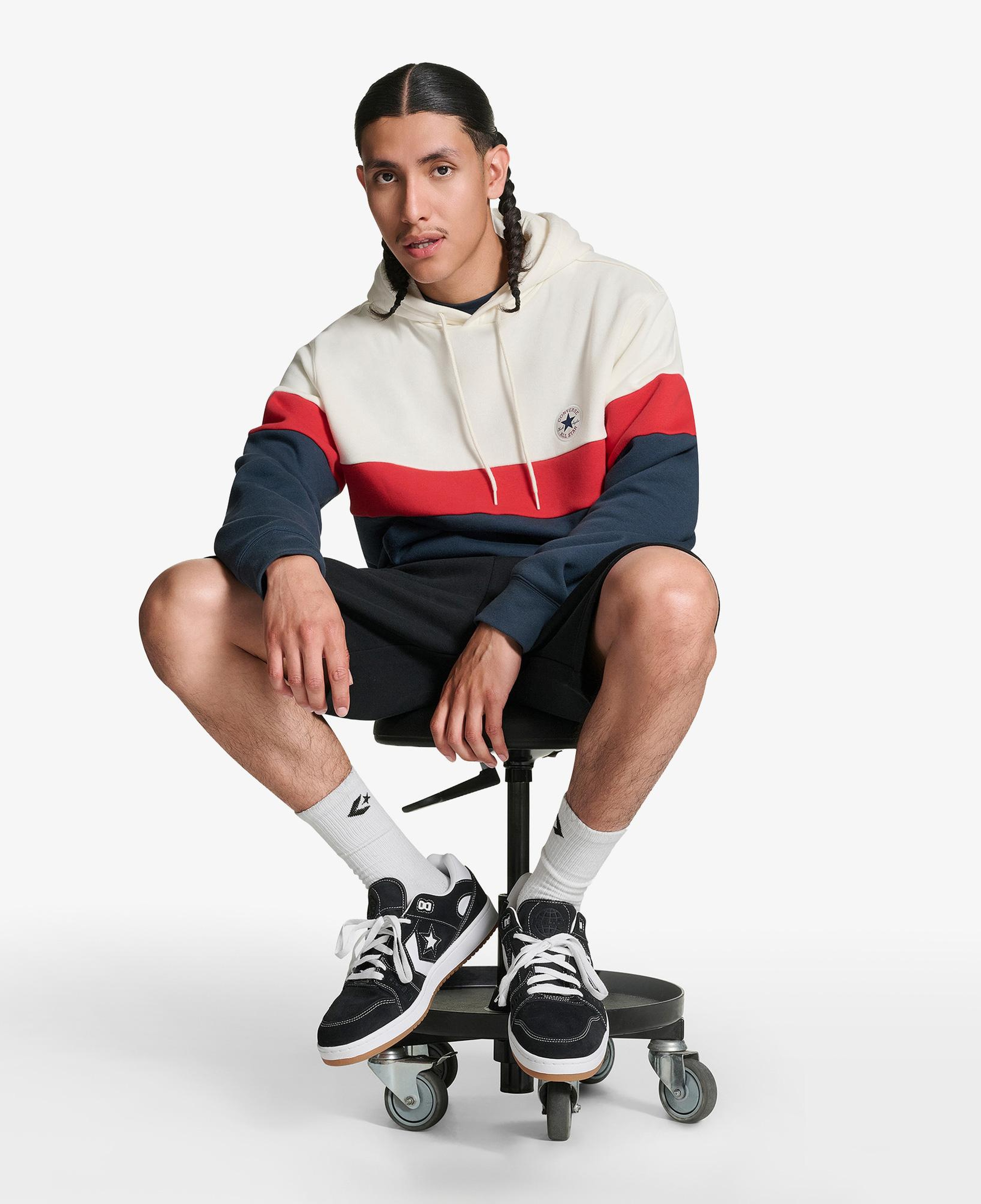 Converse Erkek Gri Sweatshirt