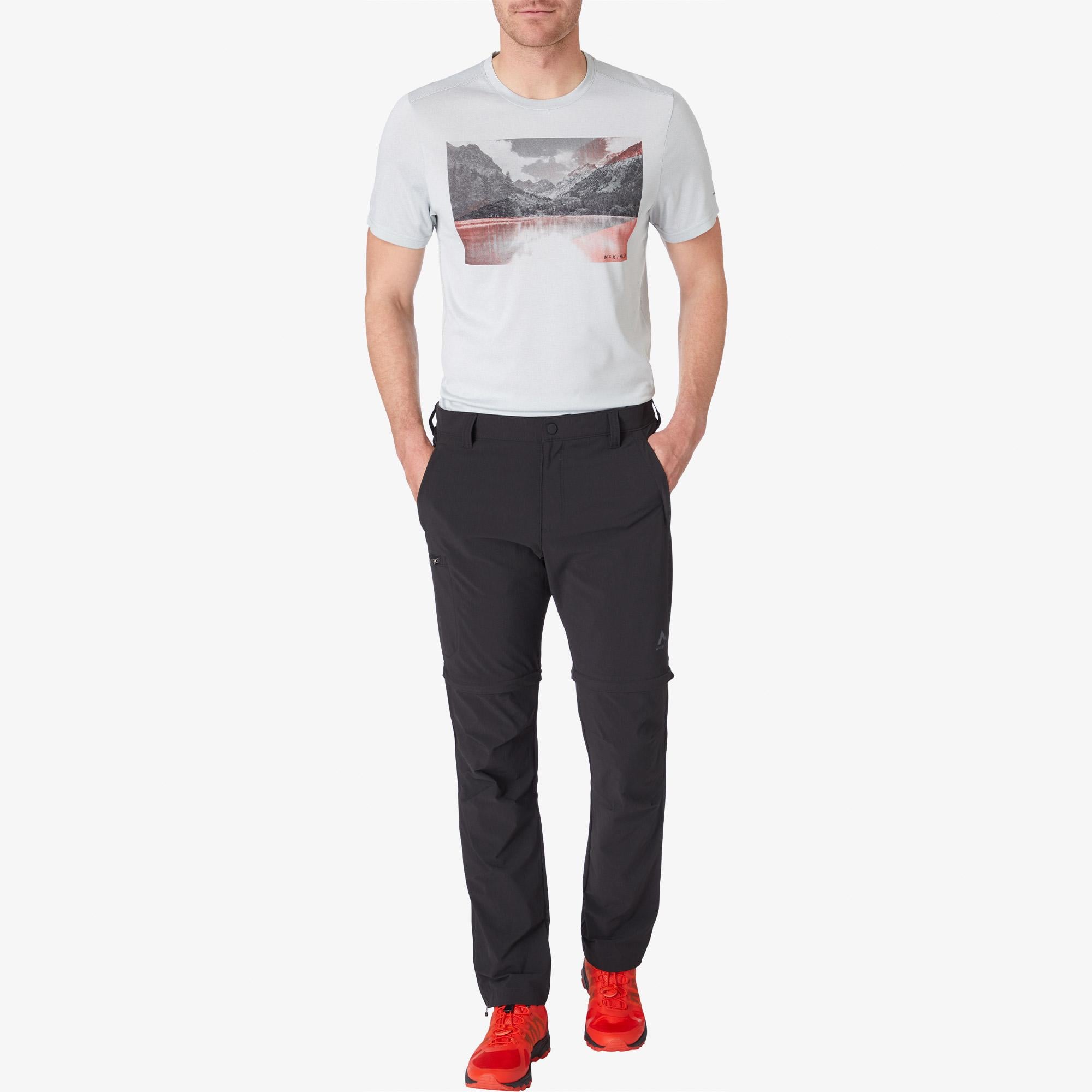 McKinley Malloy II Erkek Siyah Outdoor Pantolon
