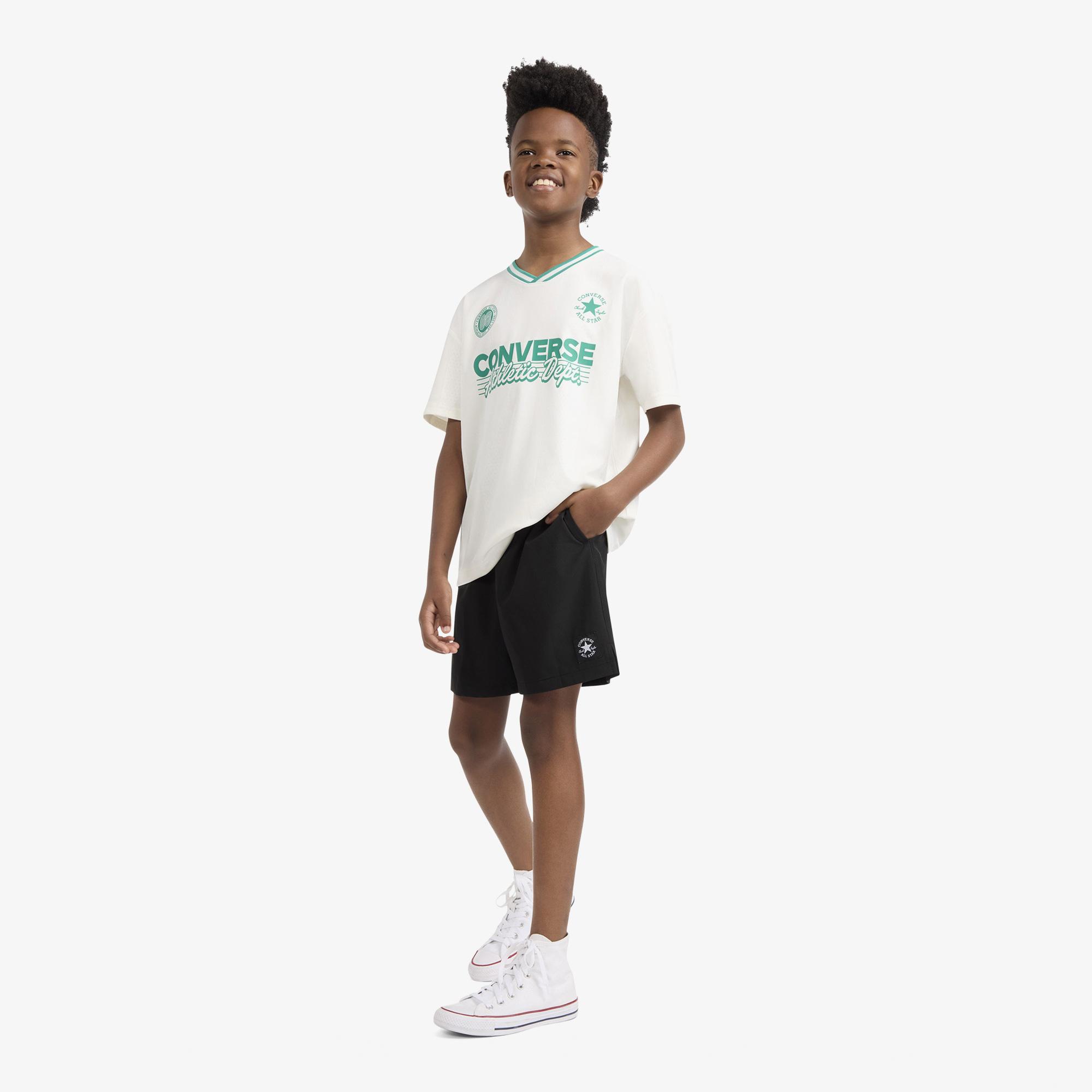 Converse Erkek Genç Çocuk Siyah Şort