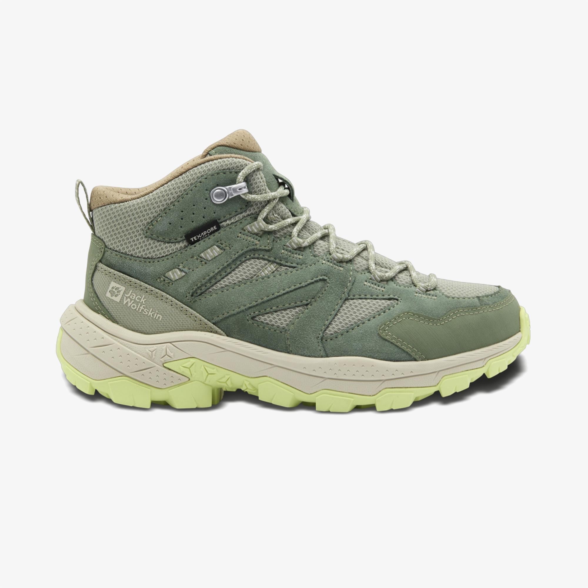 Jack Wolfskin Vojo Tour Texapore Mid Kadın Krem Outdoor Bot