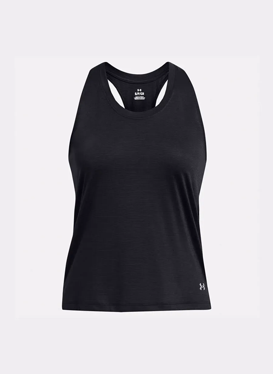 Under Armour Launch Kadın Siyah Antrenman T-Shirt