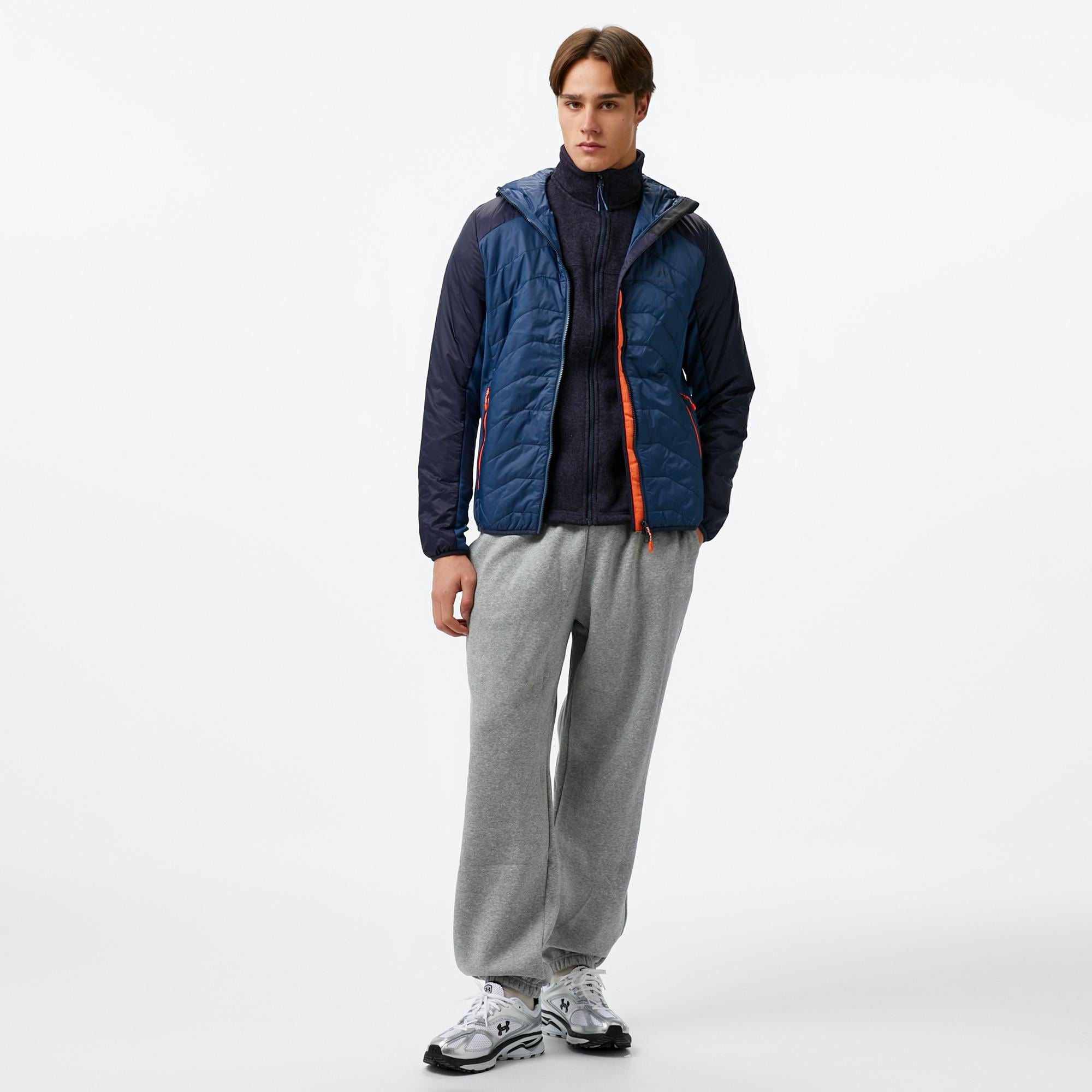 McKinley Savanna Fleece Hyb Erkek Lacivert Outdoor Mont