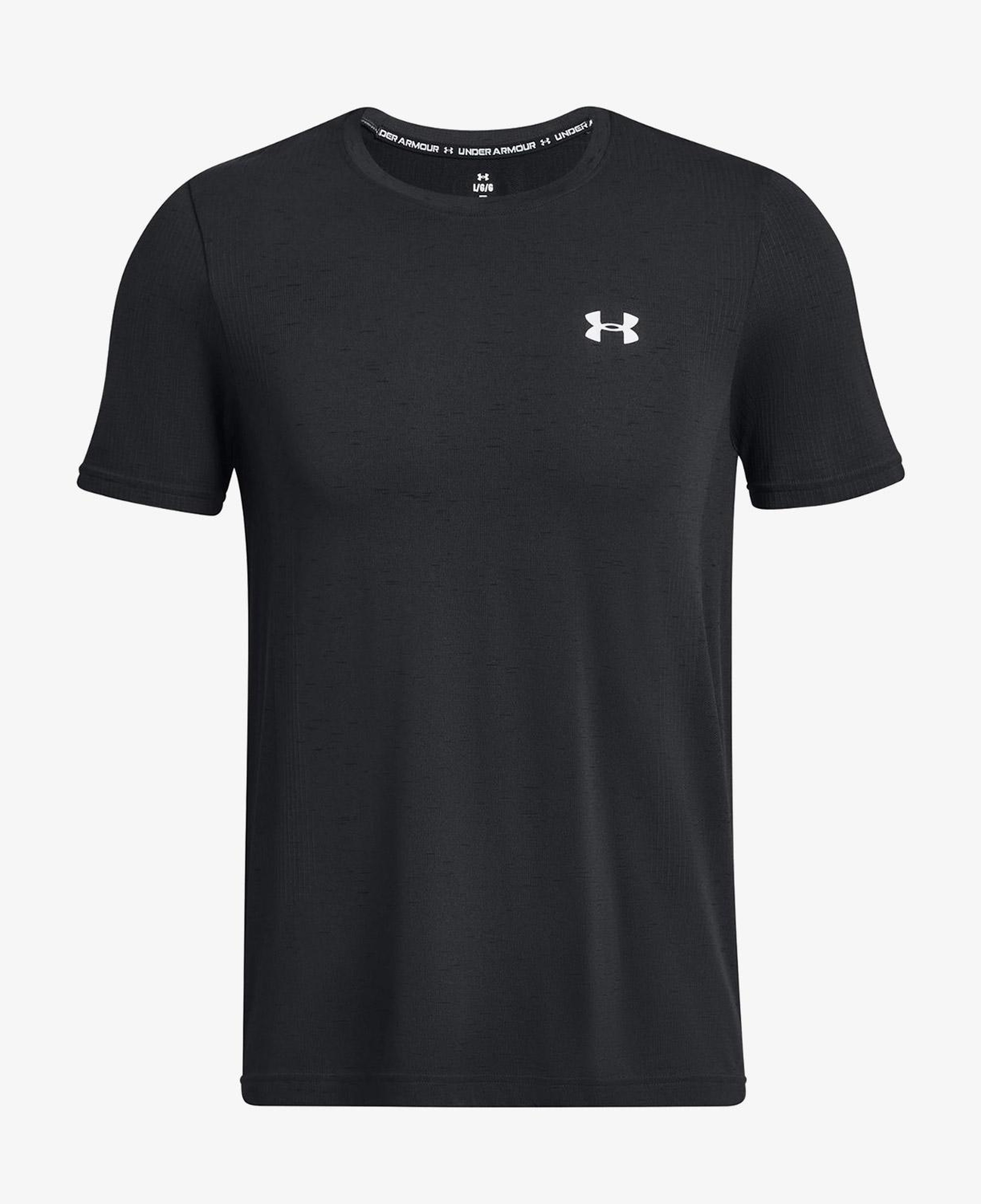 Under Armour Vanish Seamless Ss Erkek Siyah Antrenman T-Shirt