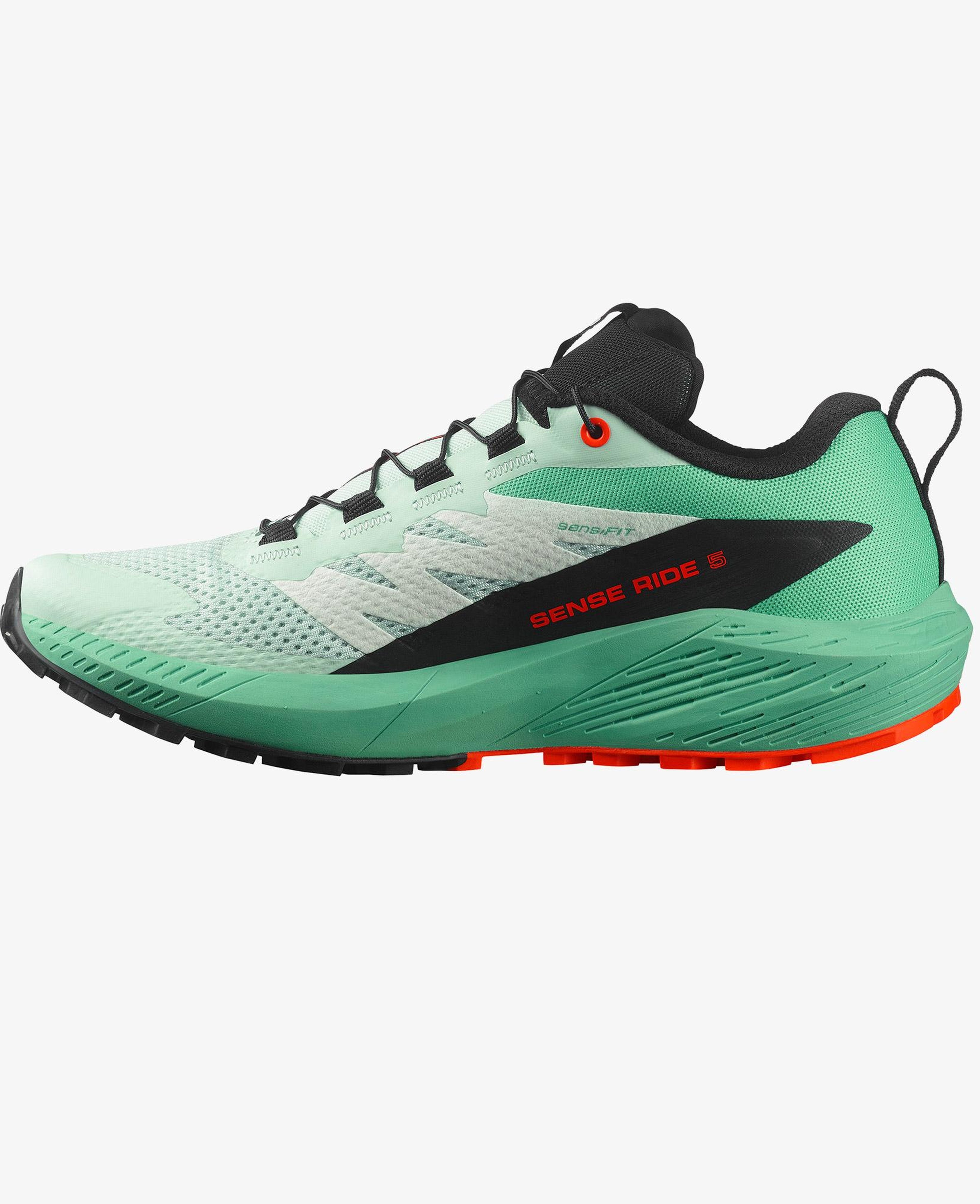 Salomon Sense Ride 5 Kadın Yeşil Koşu Ayakkabısı