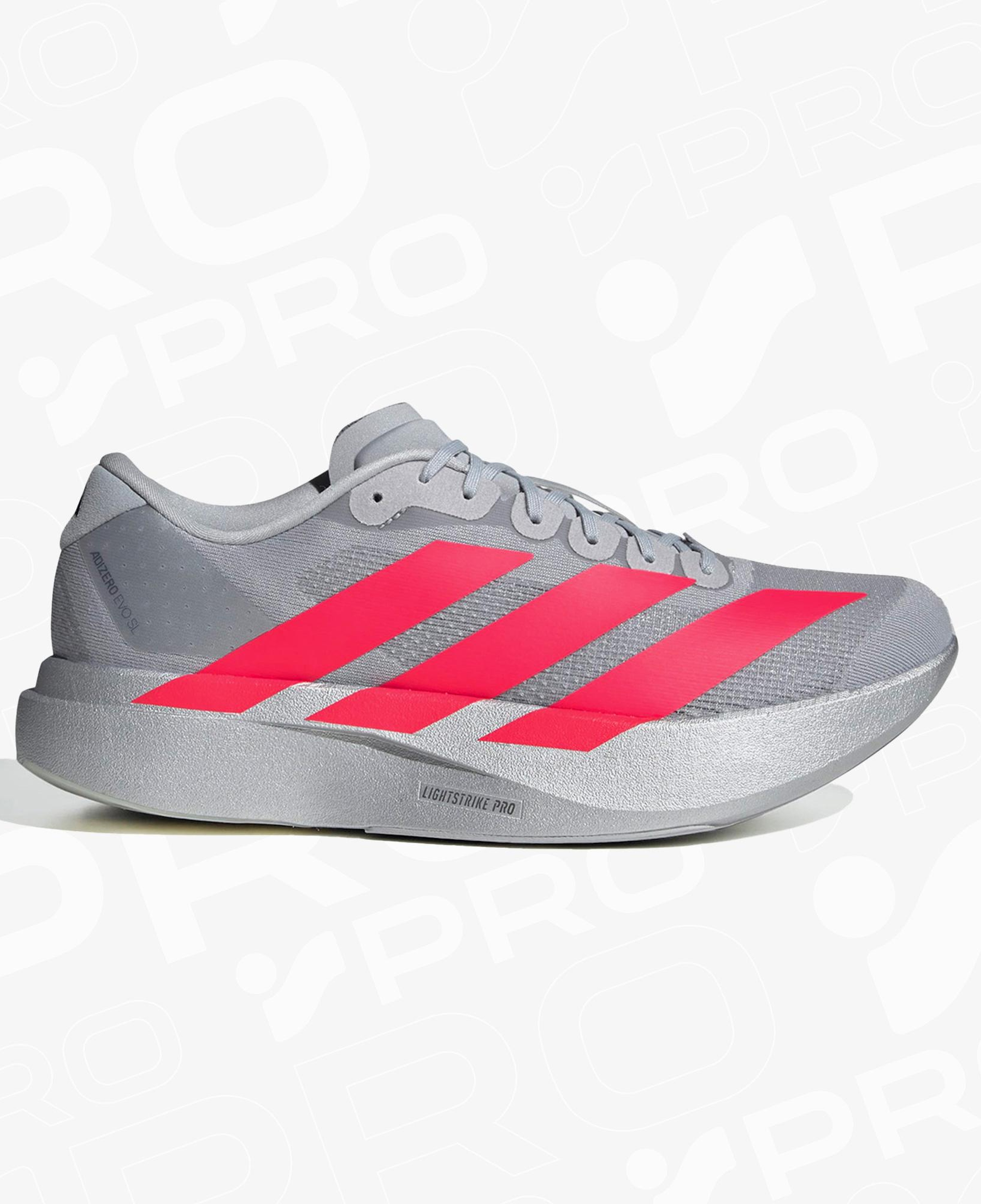 adidas Adizero Evo Sl Erkek Gri Koşu Ayakkabısı