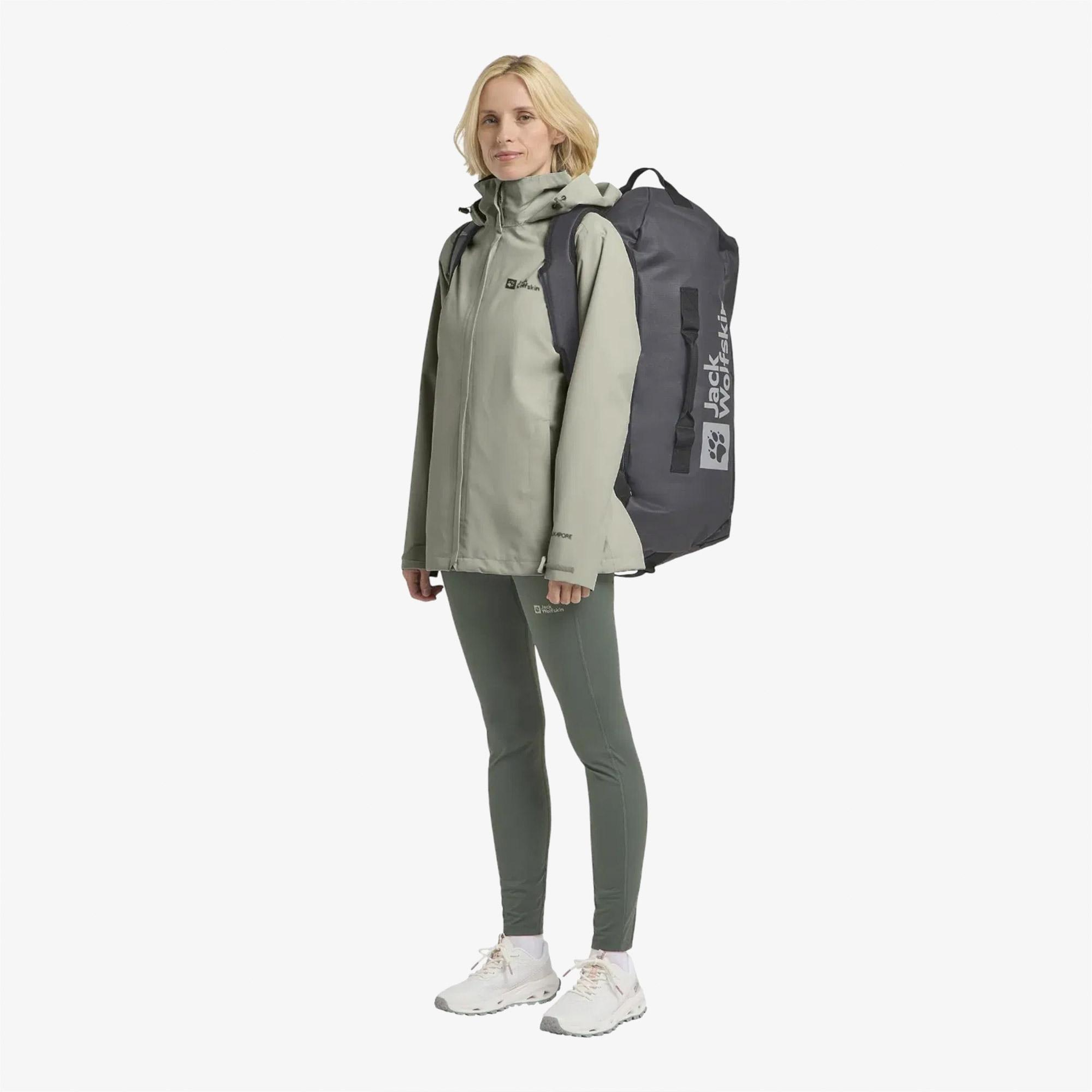 Jack Wolfskin Trailtime 2L Kadın Yeşil Outdoor Ceket