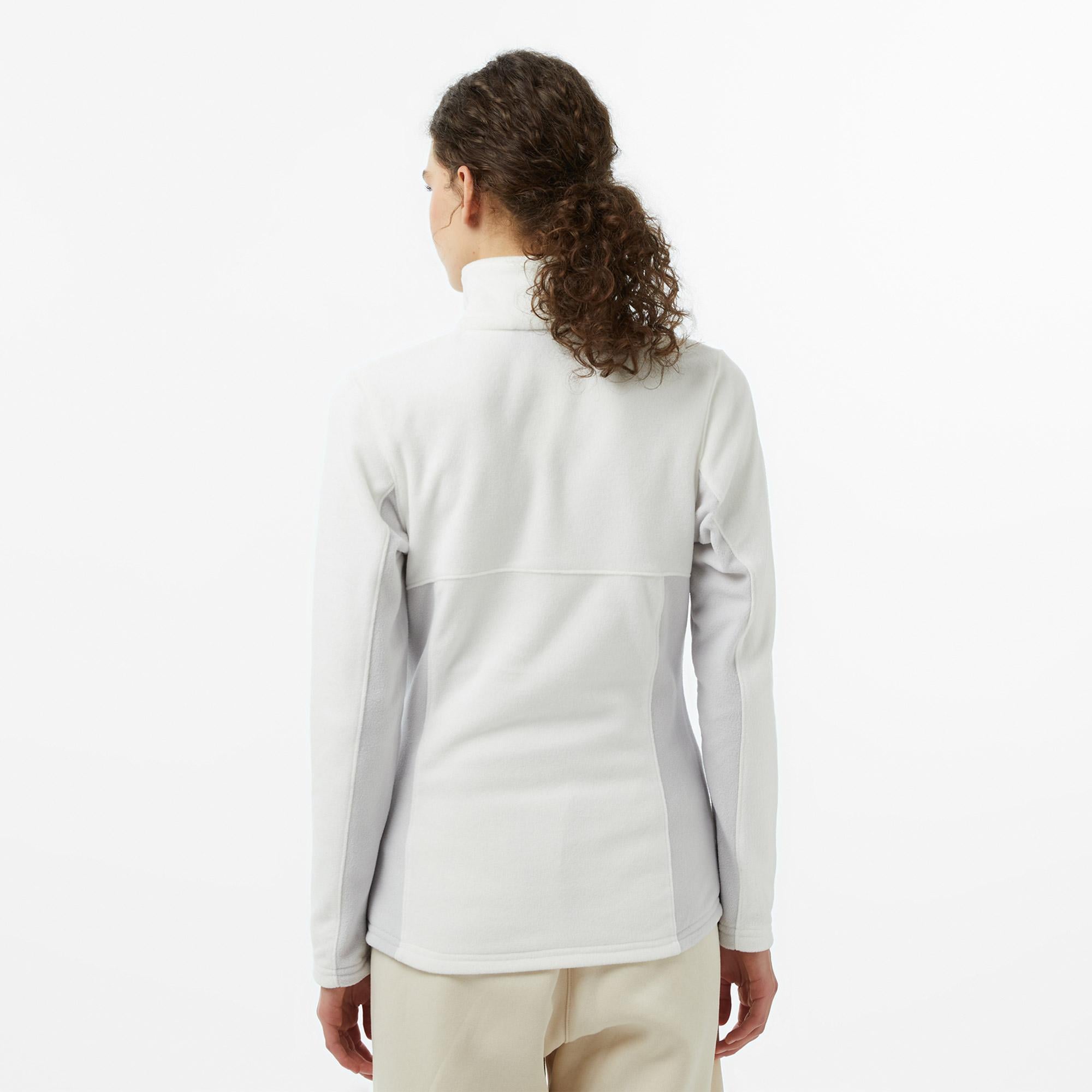 Columbia Basin Trail III Full Zip Kadın Bej Outdoor Polar