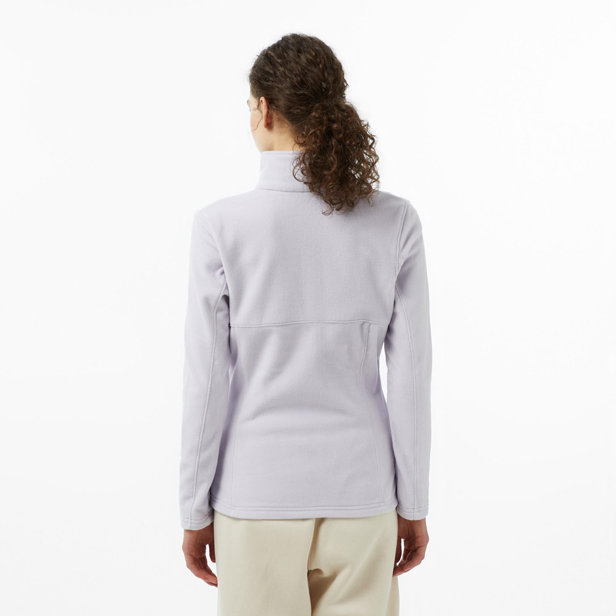 Columbia Basin Trail III Full Zip Kadın Mor Outdoor Polar