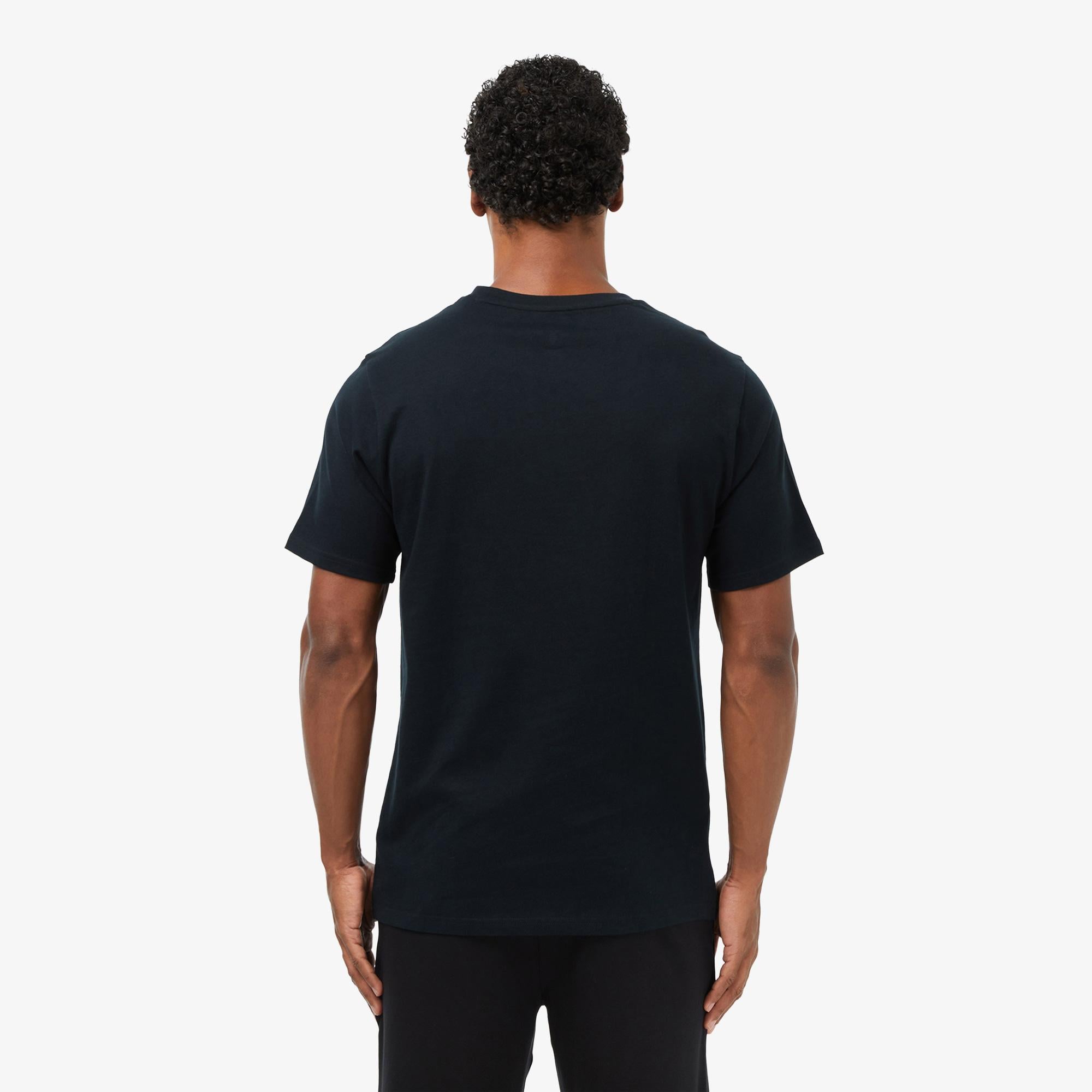 Converse Erkek Siyah Kırık Bardak Logolu T-Shirt