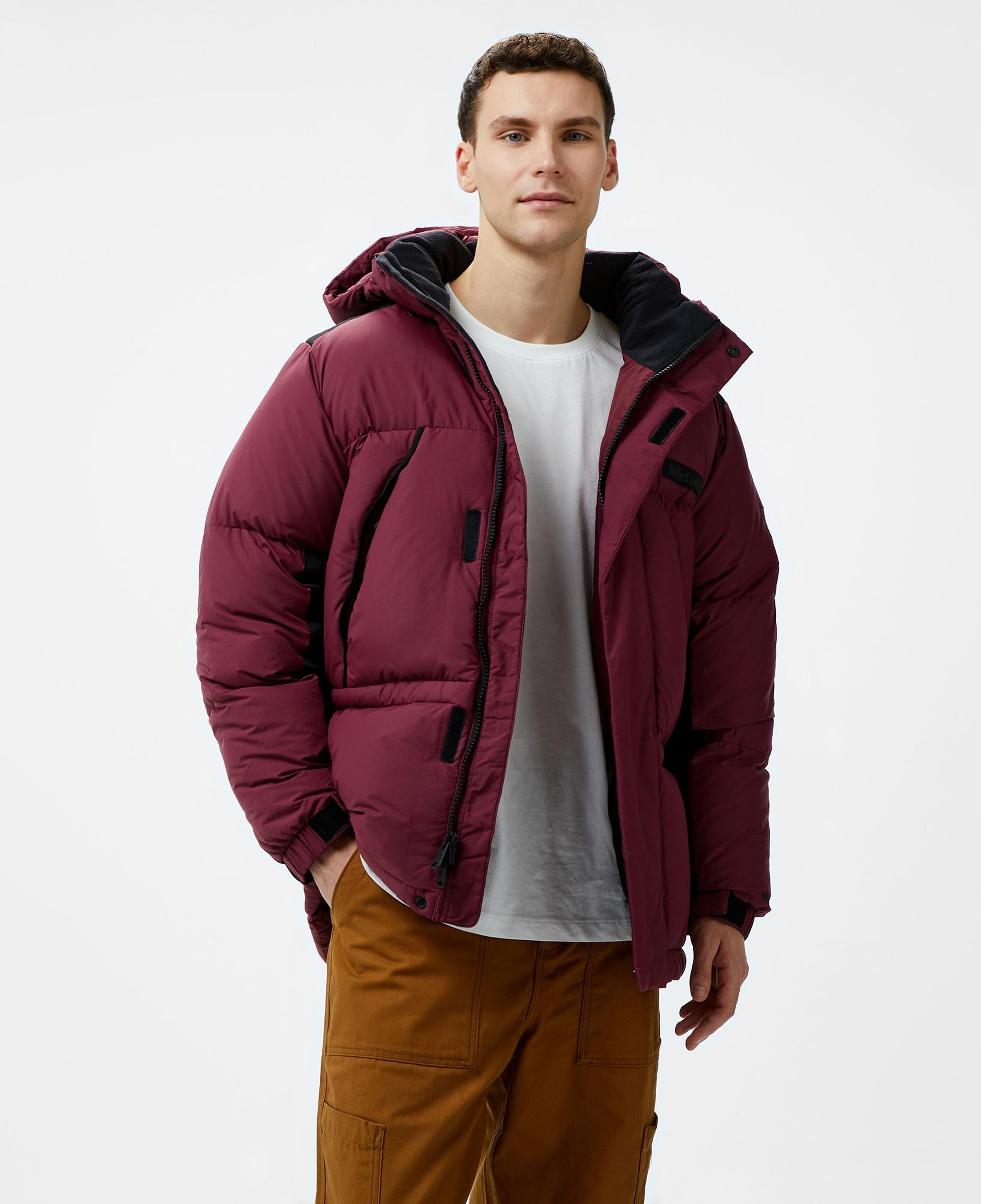Timberland Howker Durable Waterrepellent Rec.Down P Erkek Bordo Mont